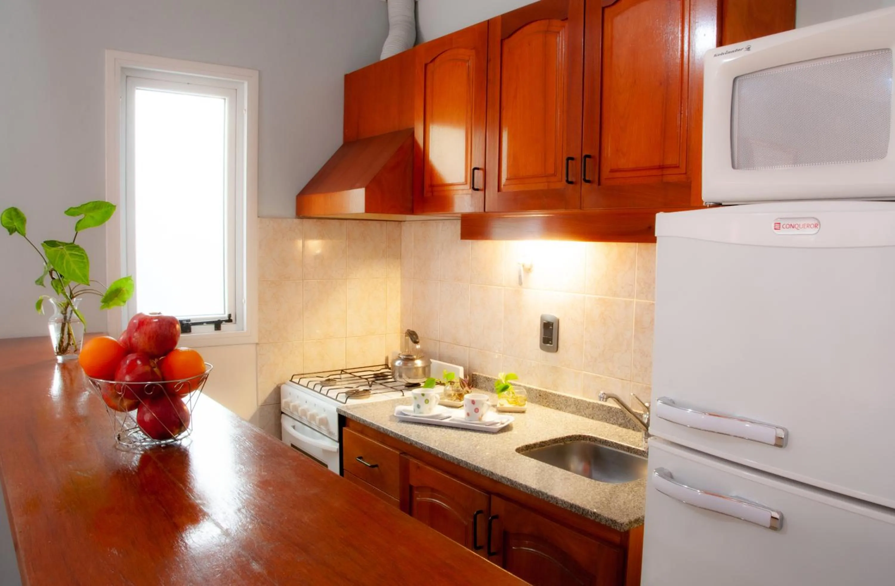 Kitchen or kitchenette in Candy Apart Hotel