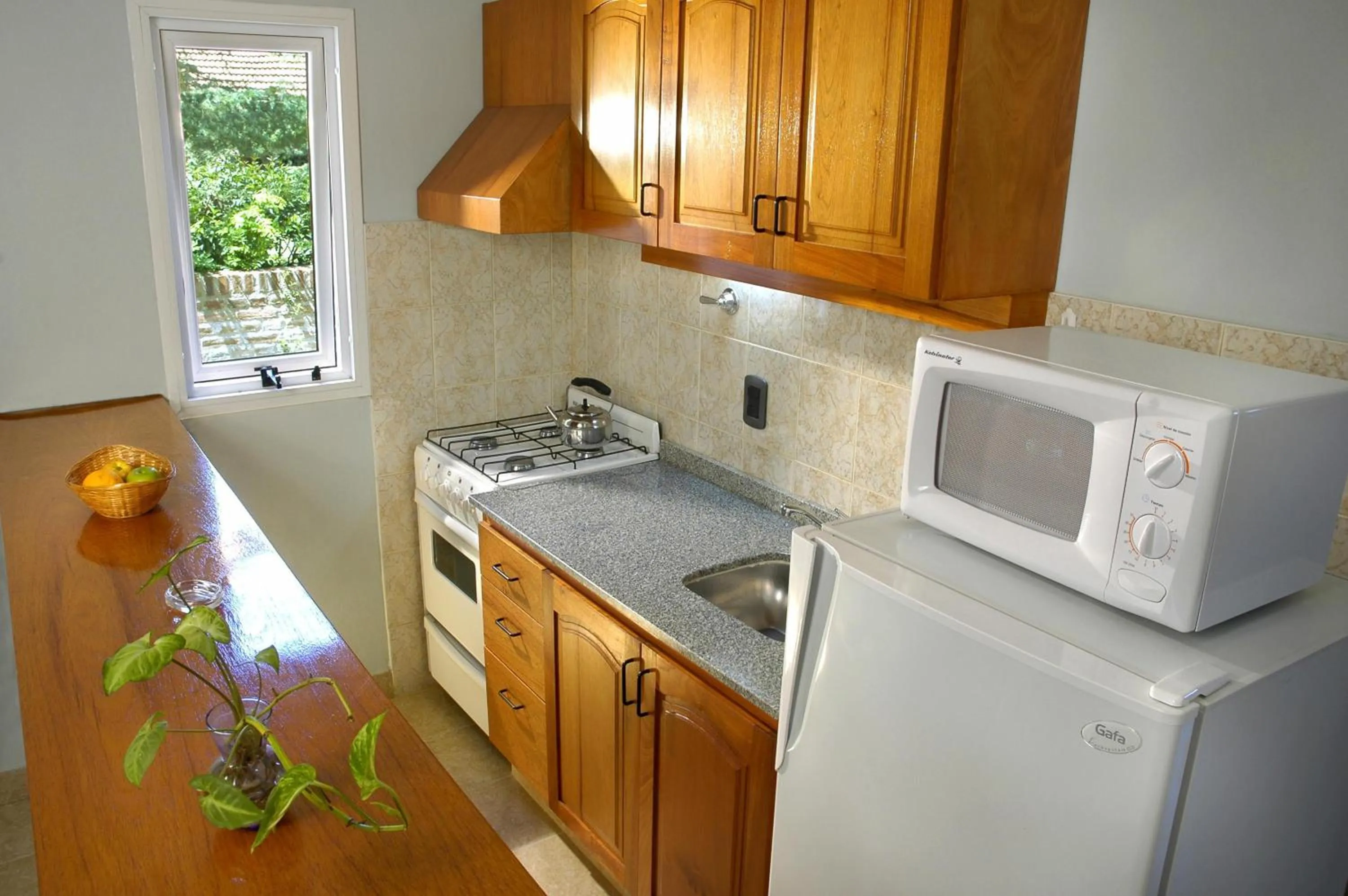 Kitchen or kitchenette in Candy Apart Hotel