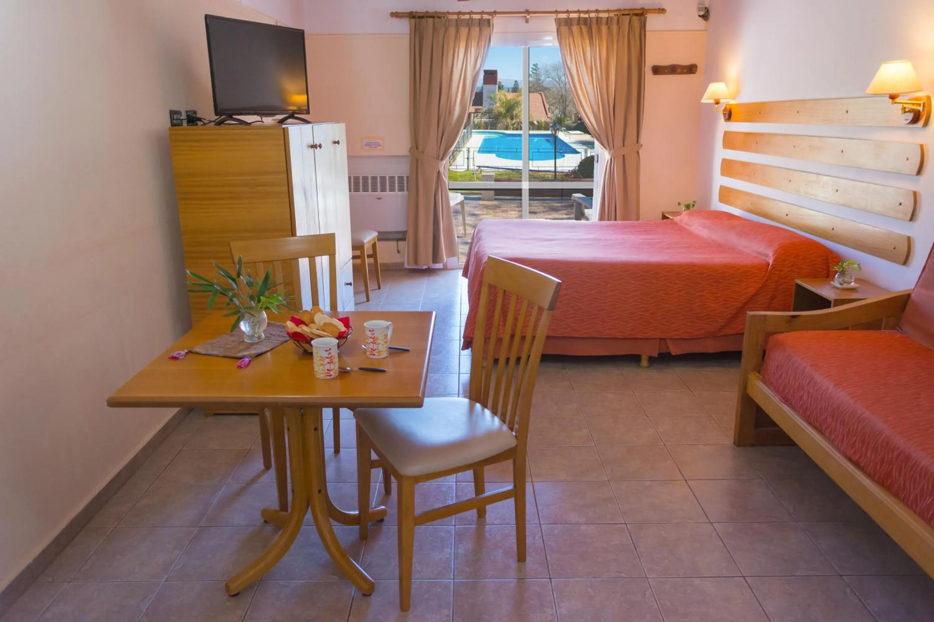 Bed in Candy Apart Hotel