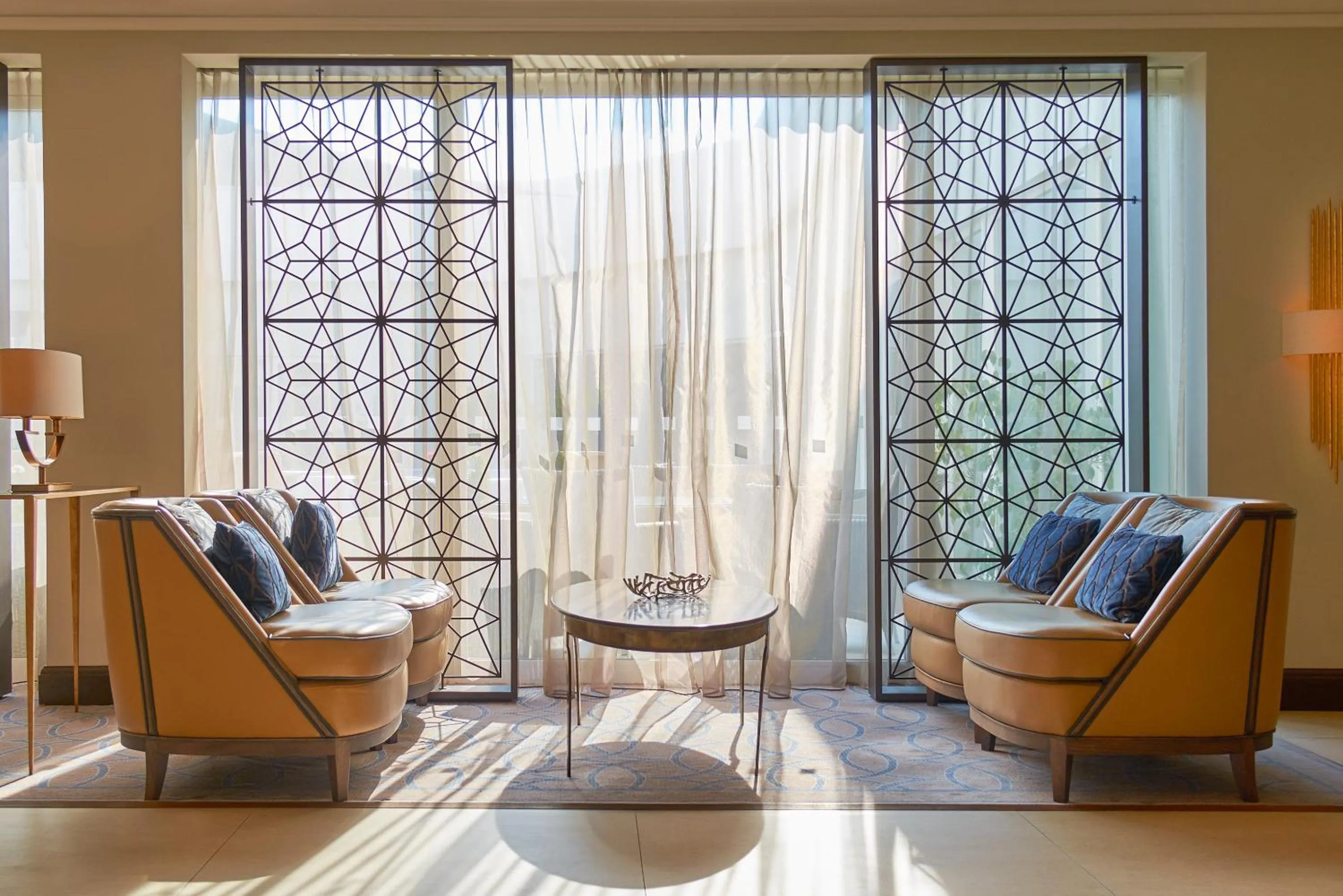 Lobby or reception in Dona Filipa Hotel