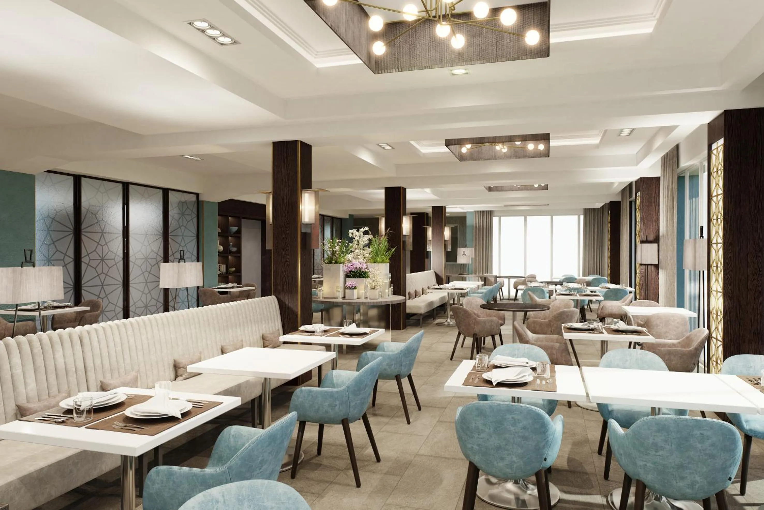 Restaurant/places to eat in Dona Filipa Hotel