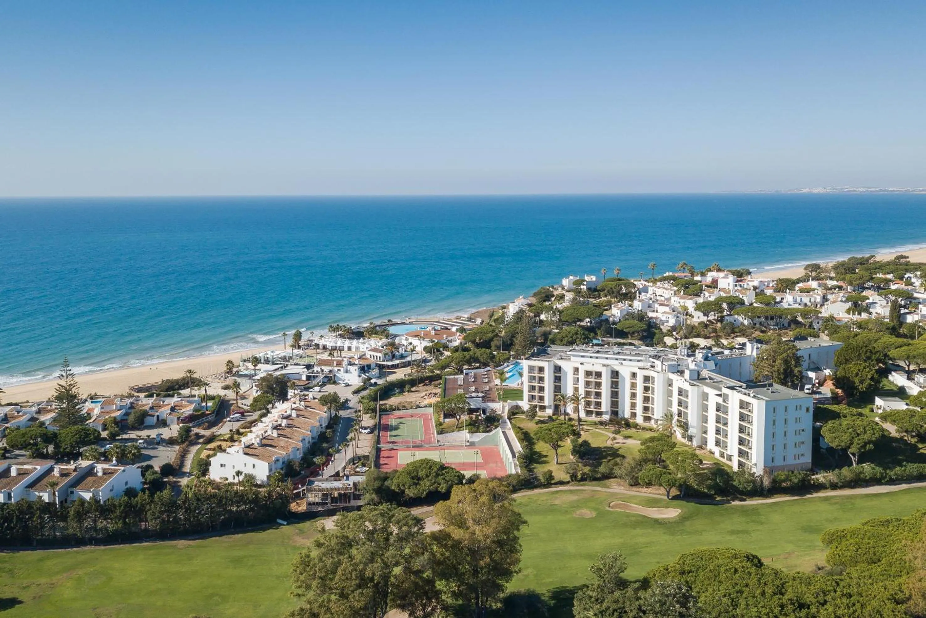 Bird's eye view in Dona Filipa Hotel