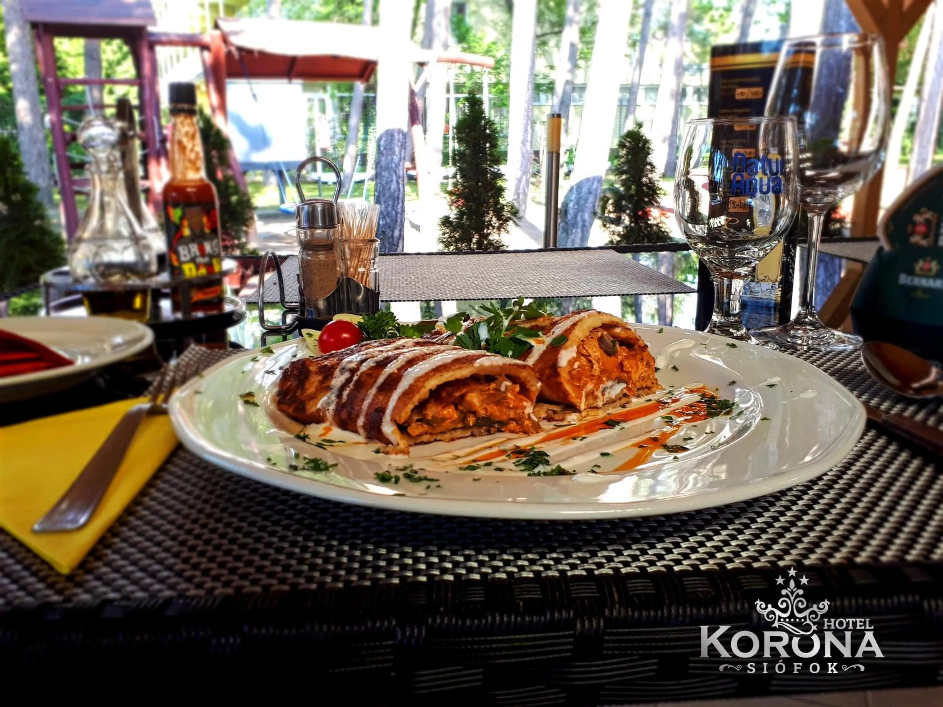 Food close-up in Hotel Korona