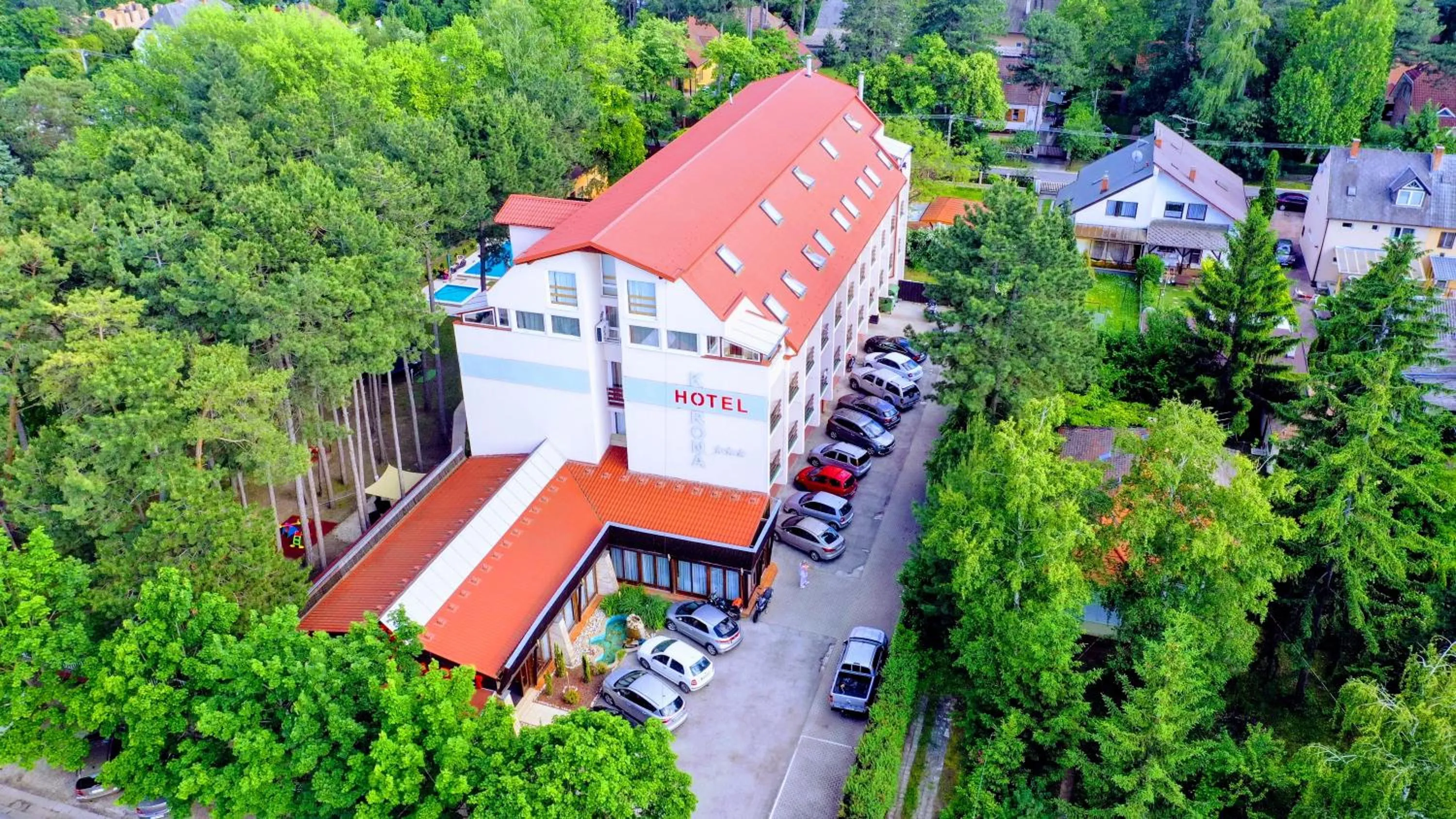 Facade/entrance in Hotel Korona