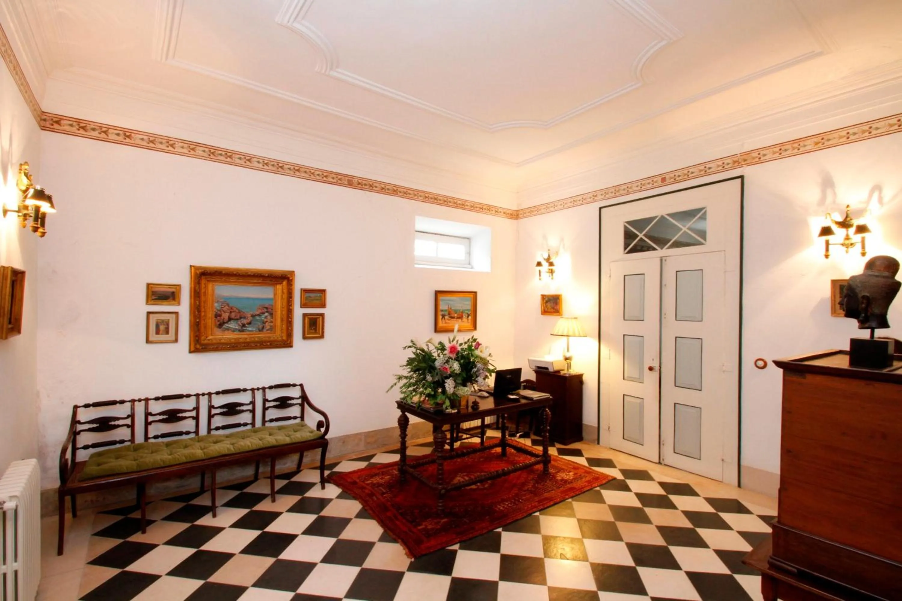 Communal lounge/ TV room in Casa de Mogofores