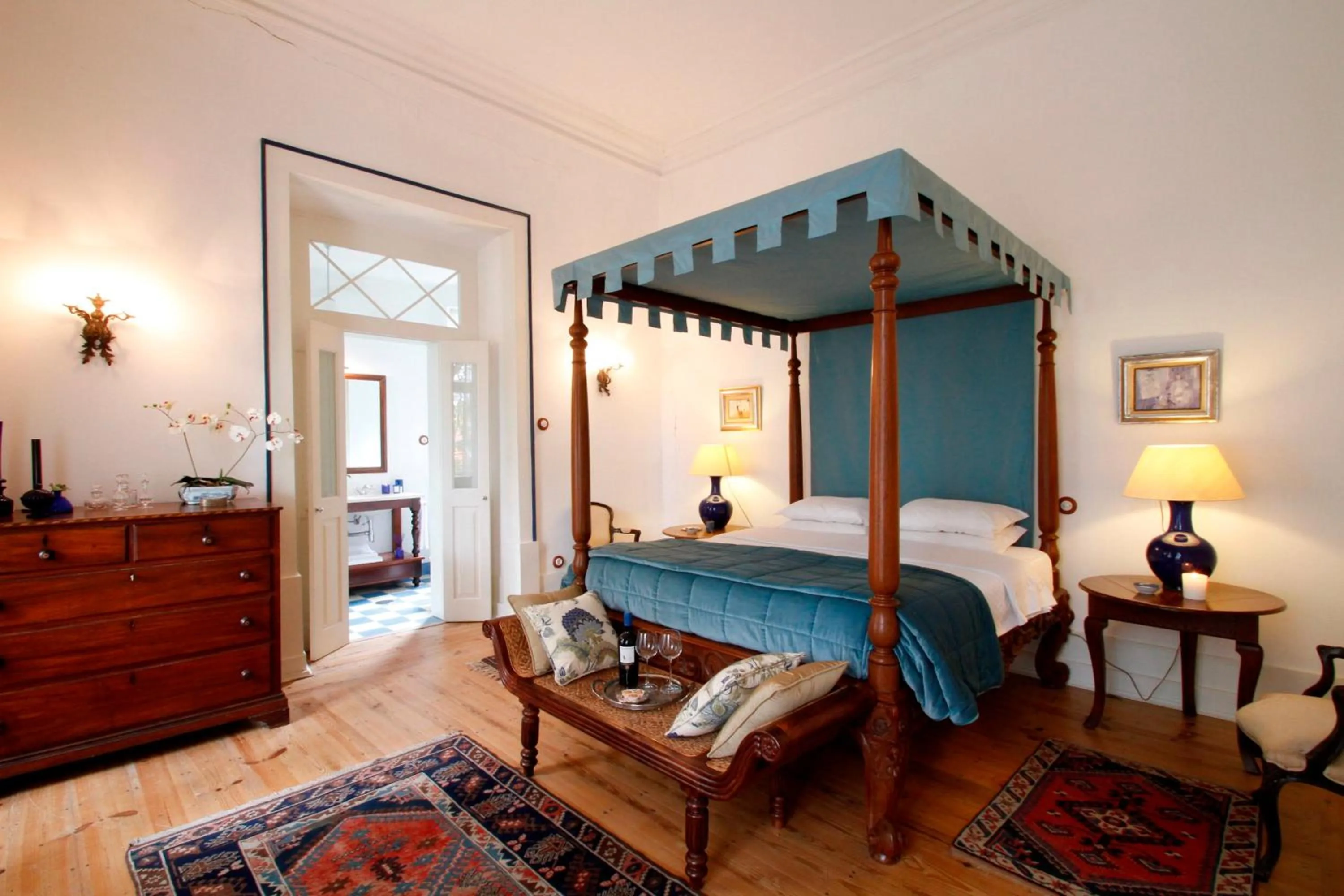 Bedroom, Bed in Casa de Mogofores