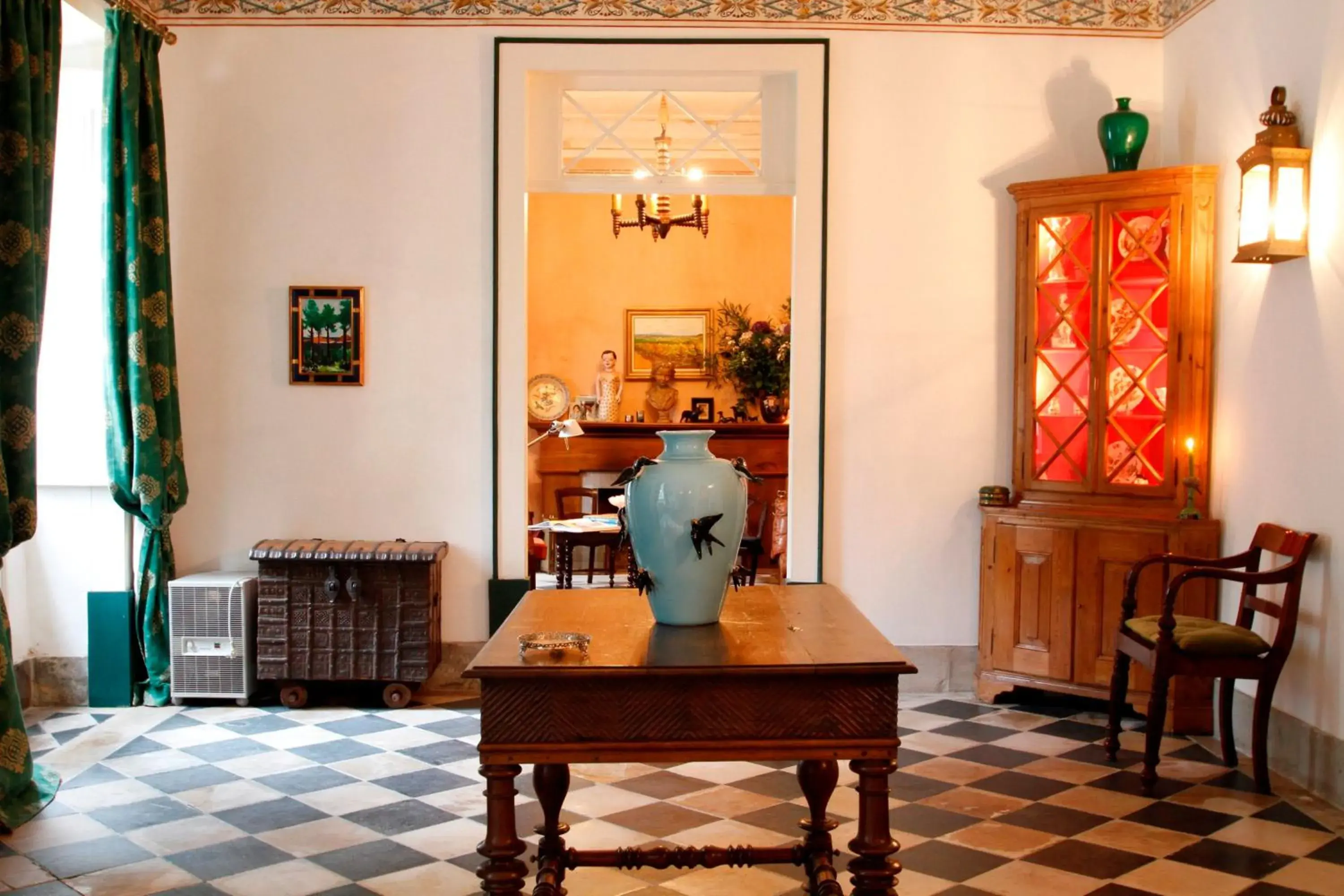 Lobby or reception in Casa de Mogofores Lobby or reception in Casa de Mogofores