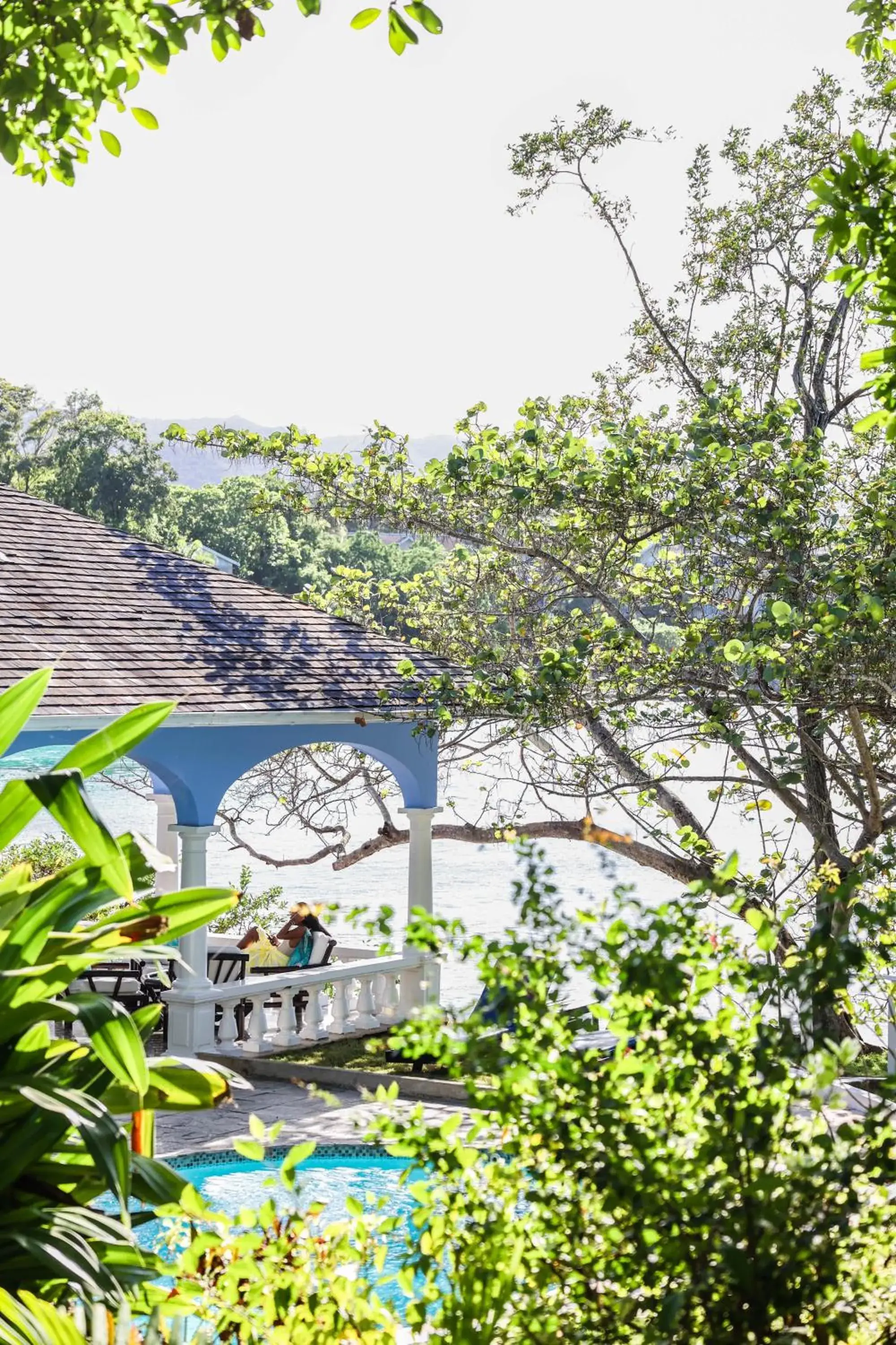 Pool view in Jamaica Inn Pool view in Jamaica Inn