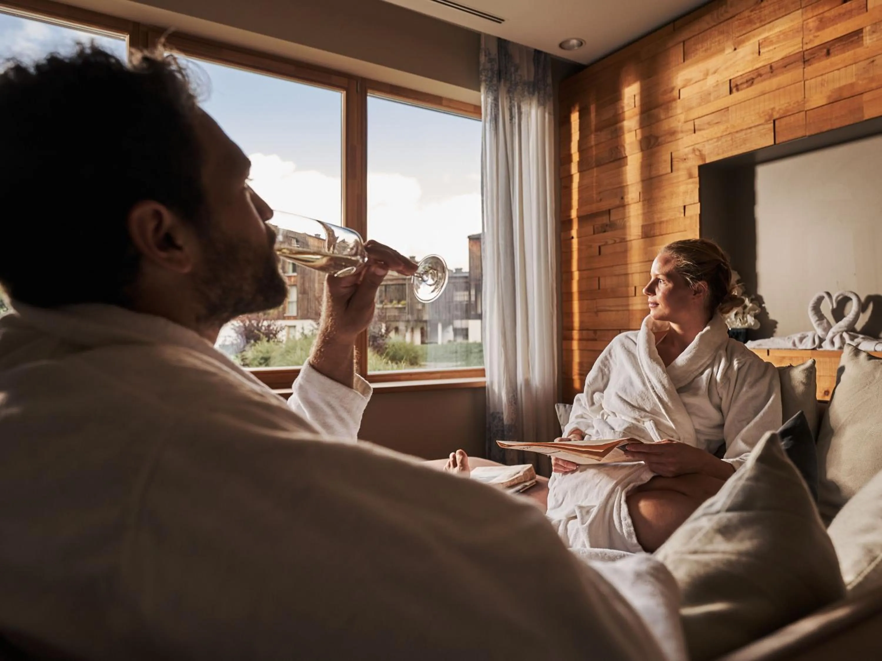 Spa and wellness centre/facilities in aja Bergresort Werfenweng