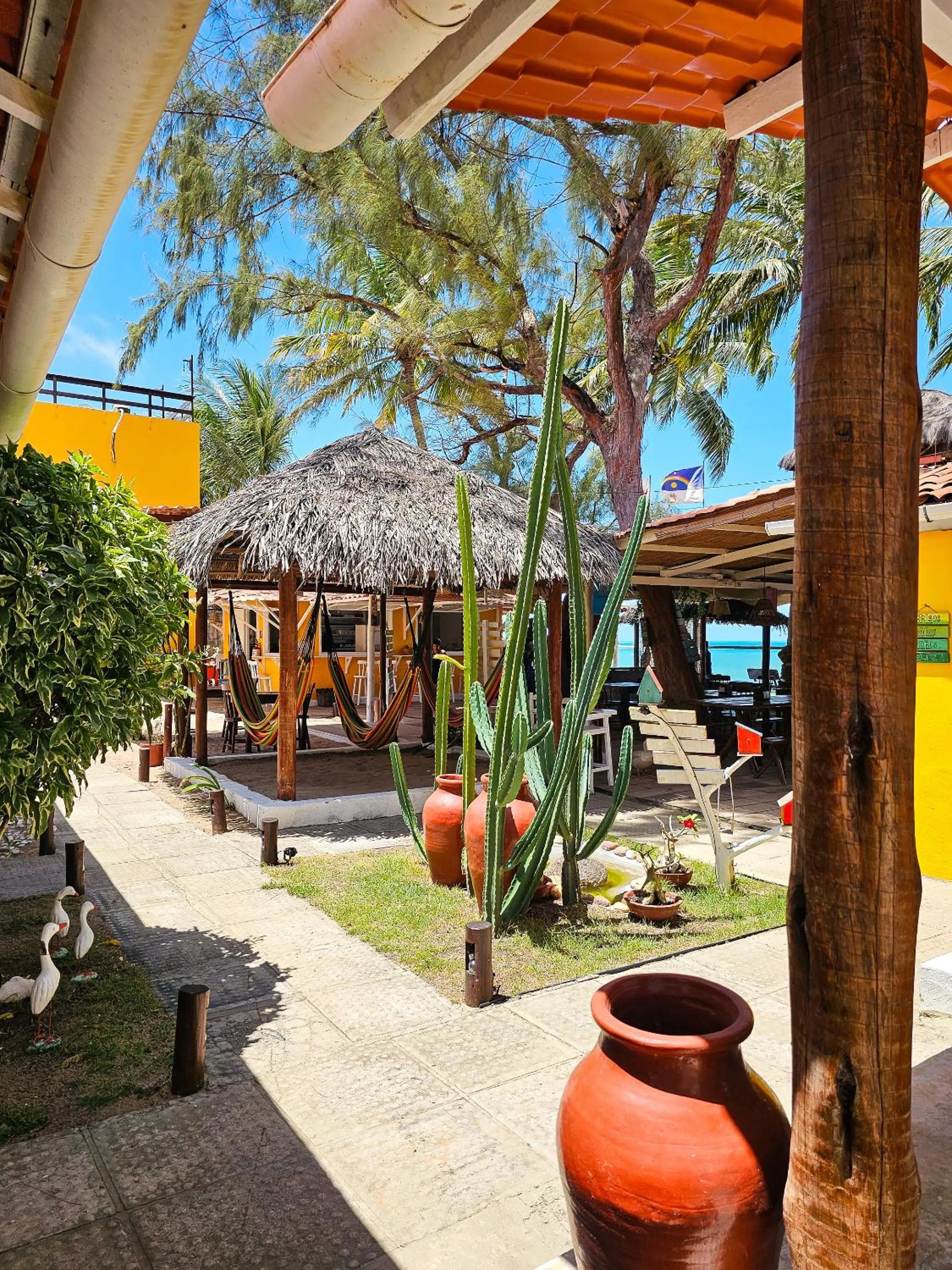 Decorative detail in Pousada La Bella Luna