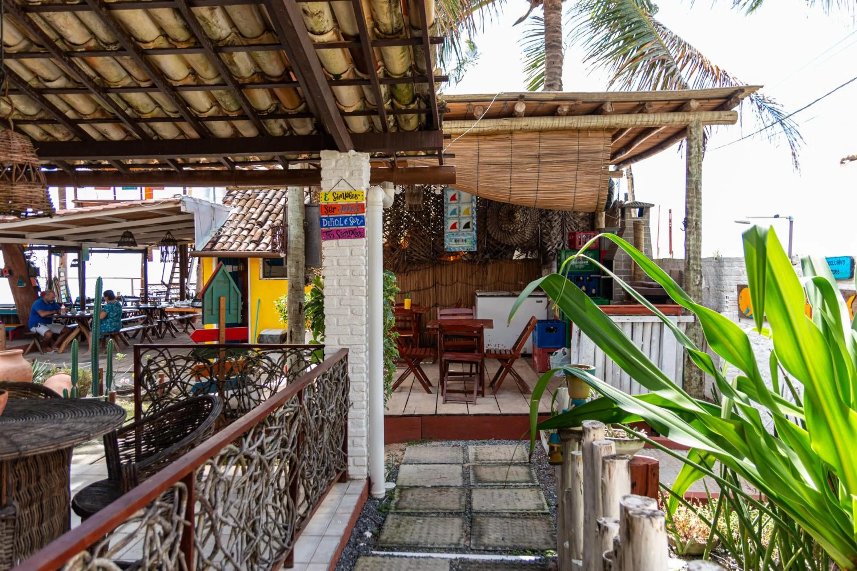 Facade/entrance in Pousada La Bella Luna