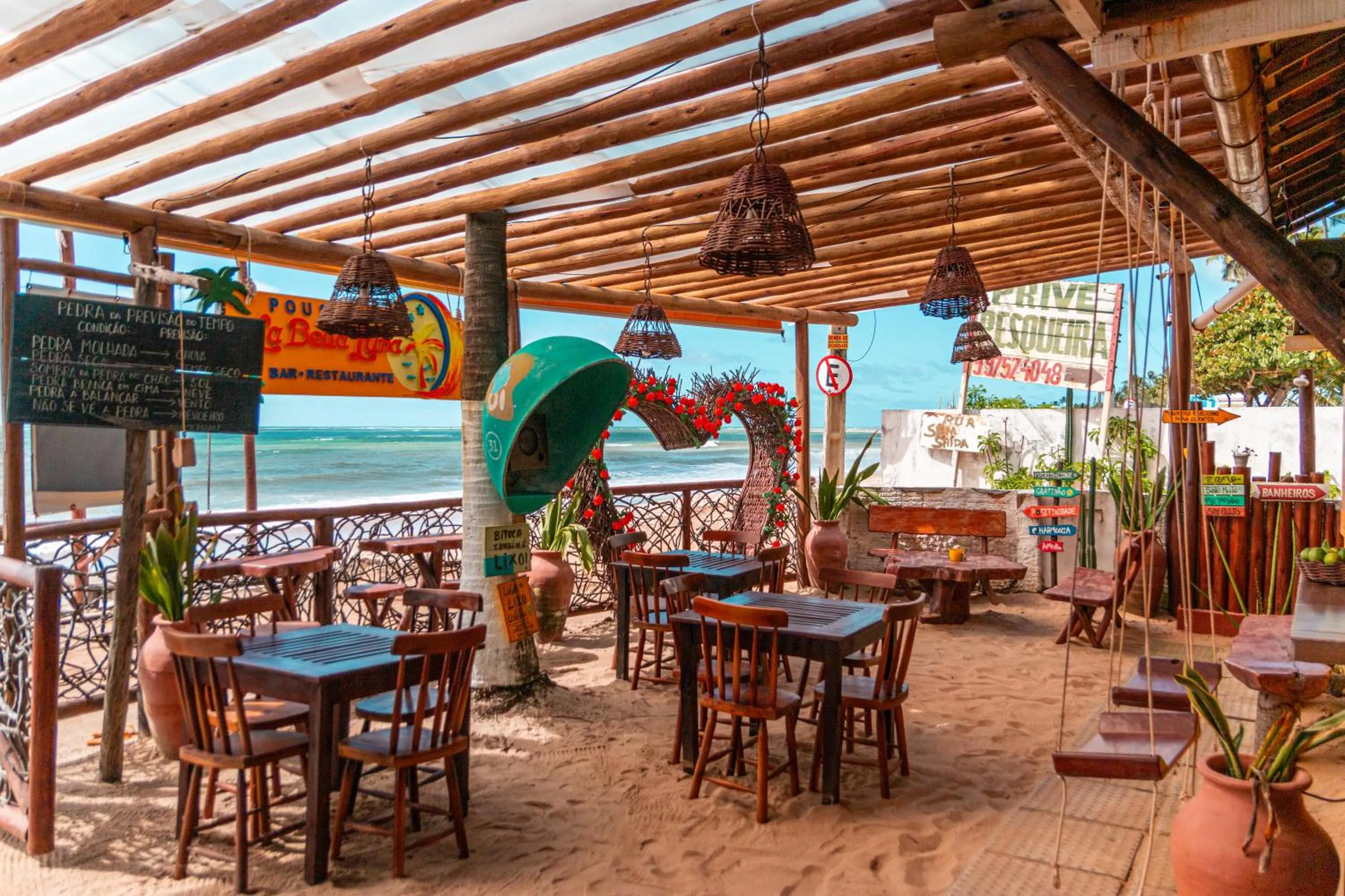 Restaurant/places to eat in Pousada La Bella Luna