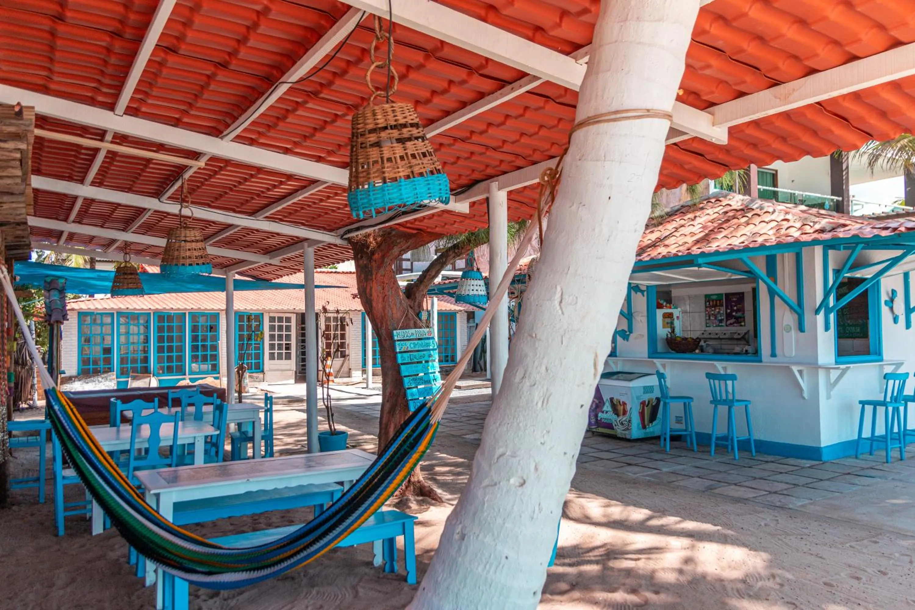 Patio in Pousada La Bella Luna