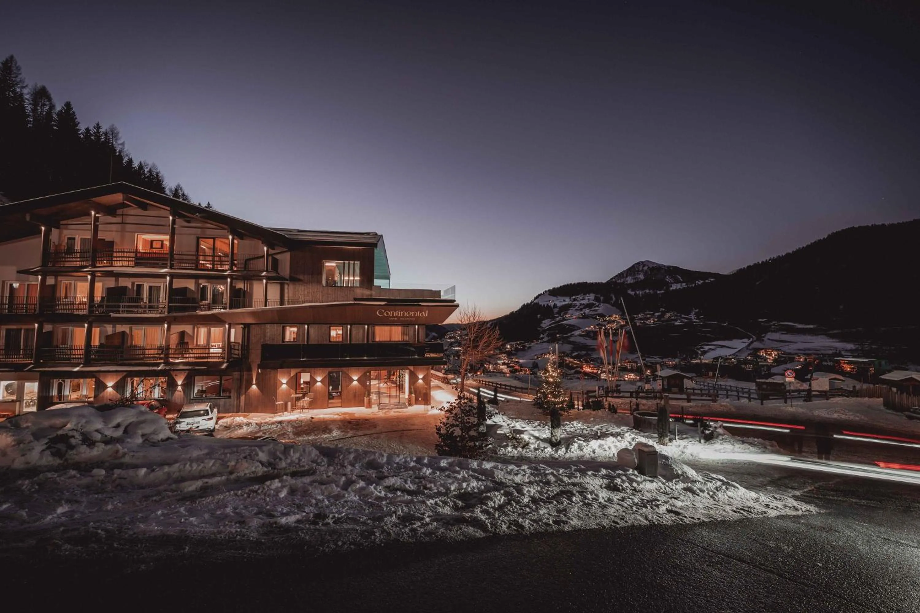 Property building in Hotel Continental Dolomites