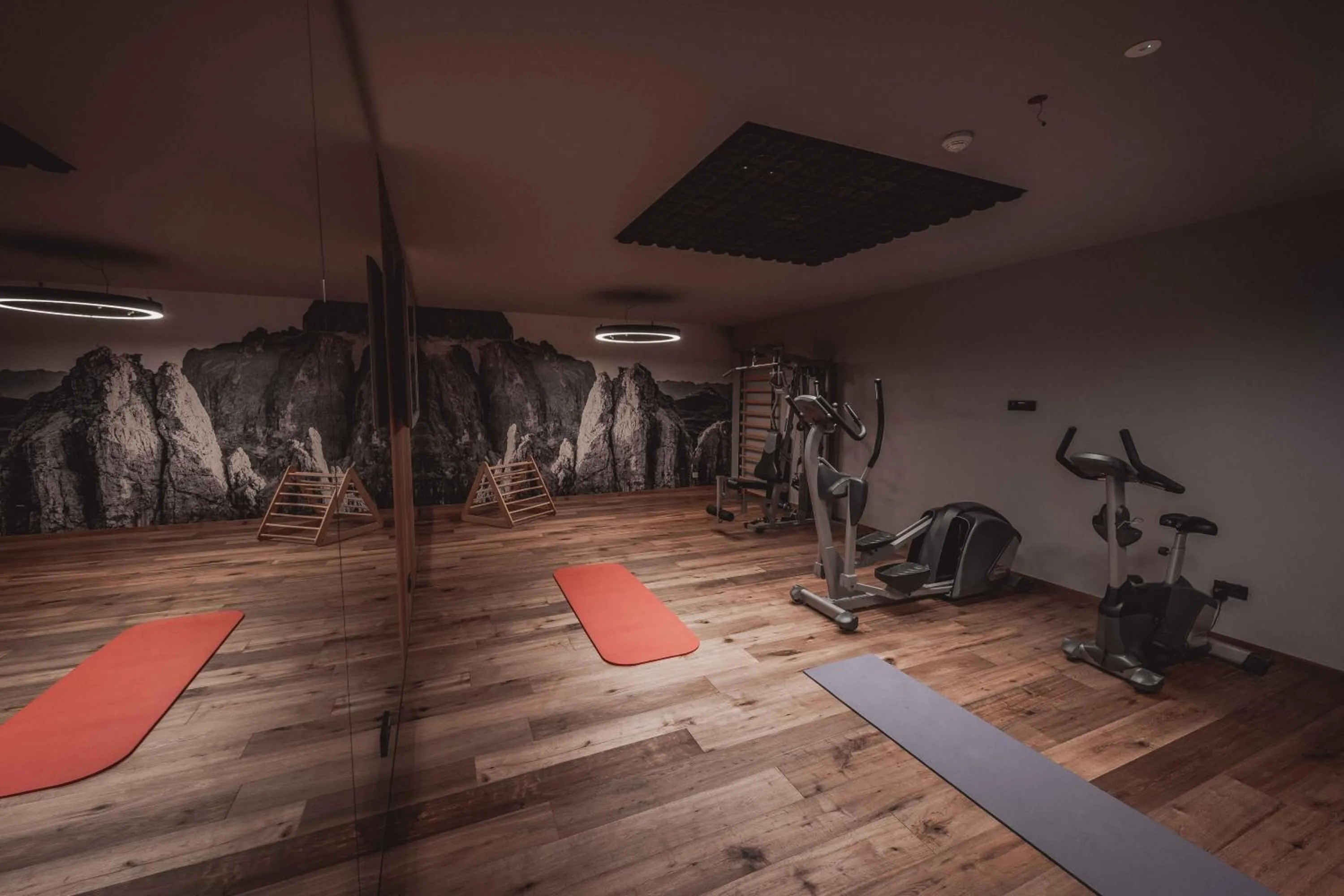 Fitness centre/facilities in Hotel Continental Dolomites