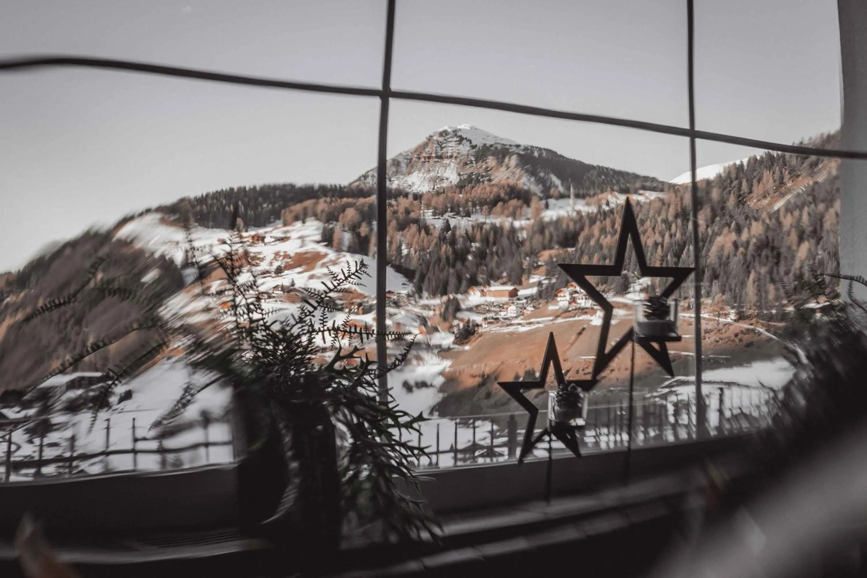 Mountain view in Hotel Continental Dolomites