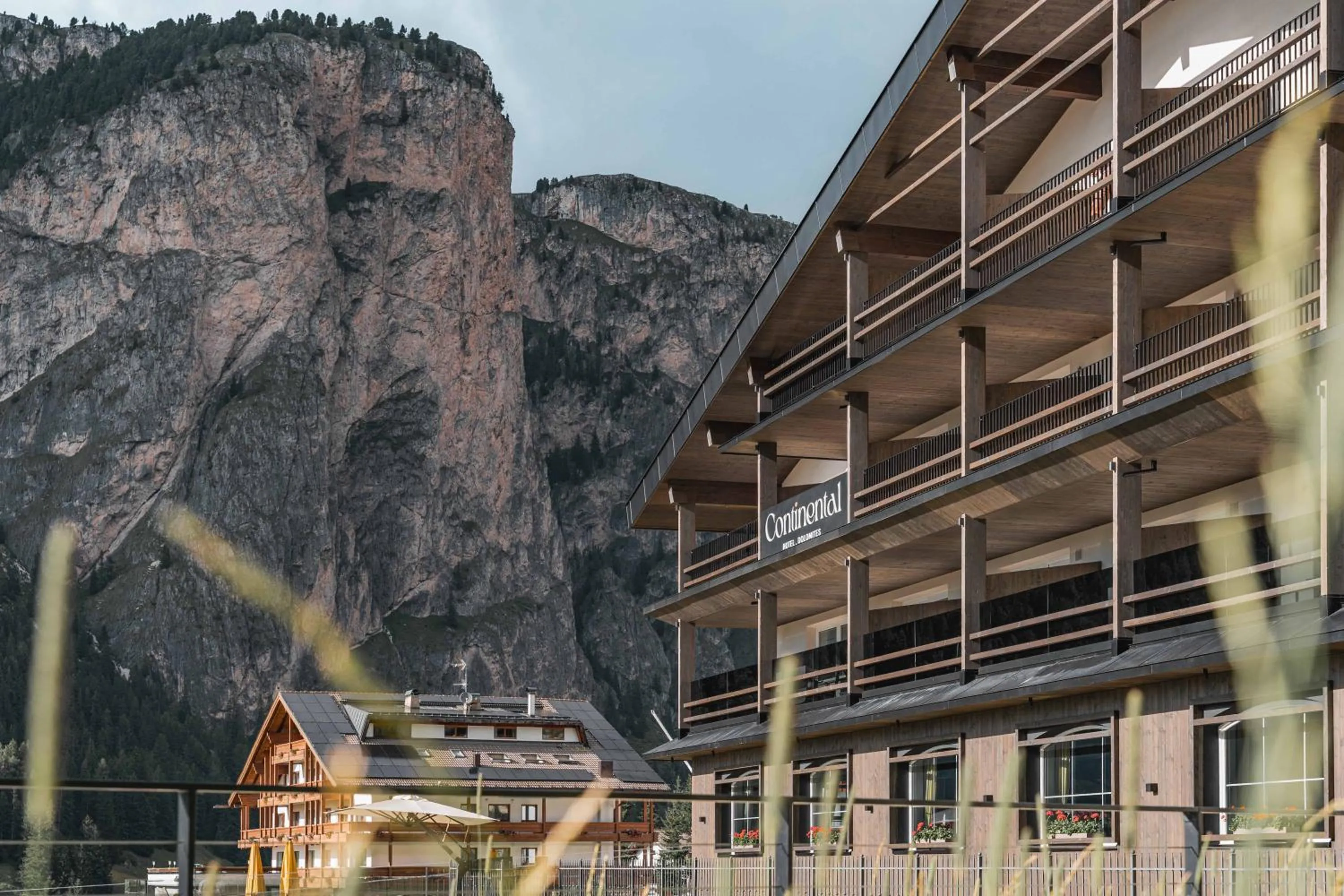 Property building in Hotel Continental Dolomites