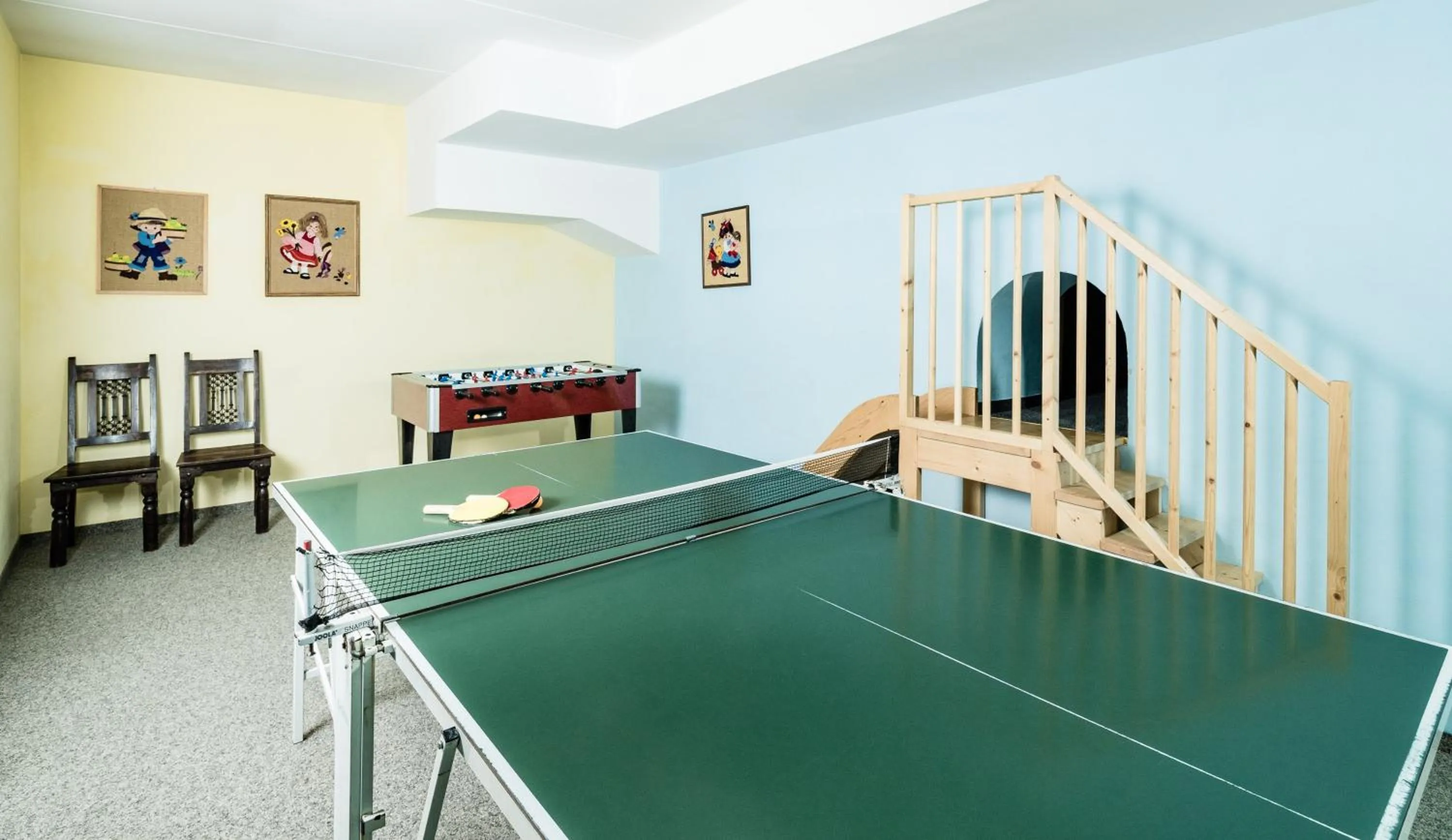 Table tennis in Hotel Continental Dolomites