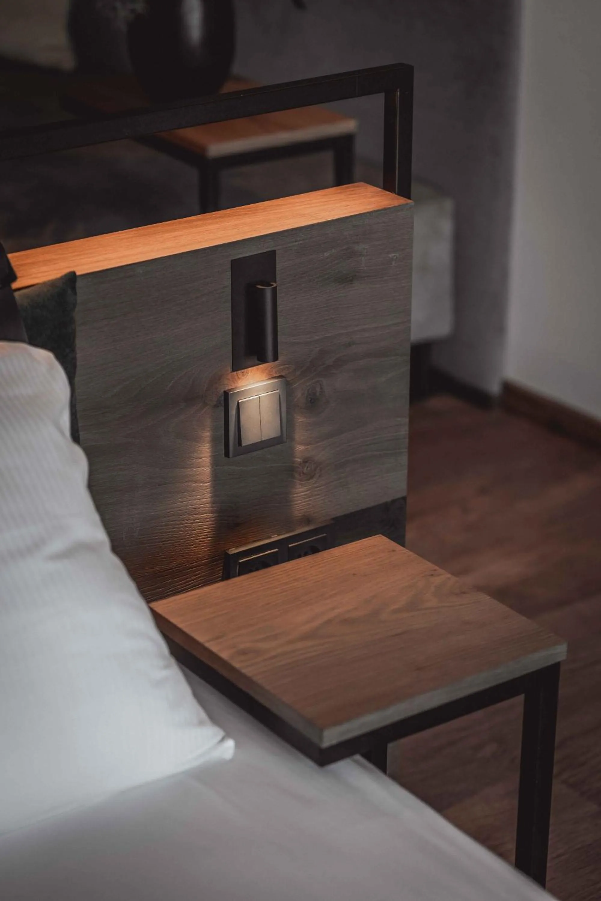 Bed in Hotel Continental Dolomites