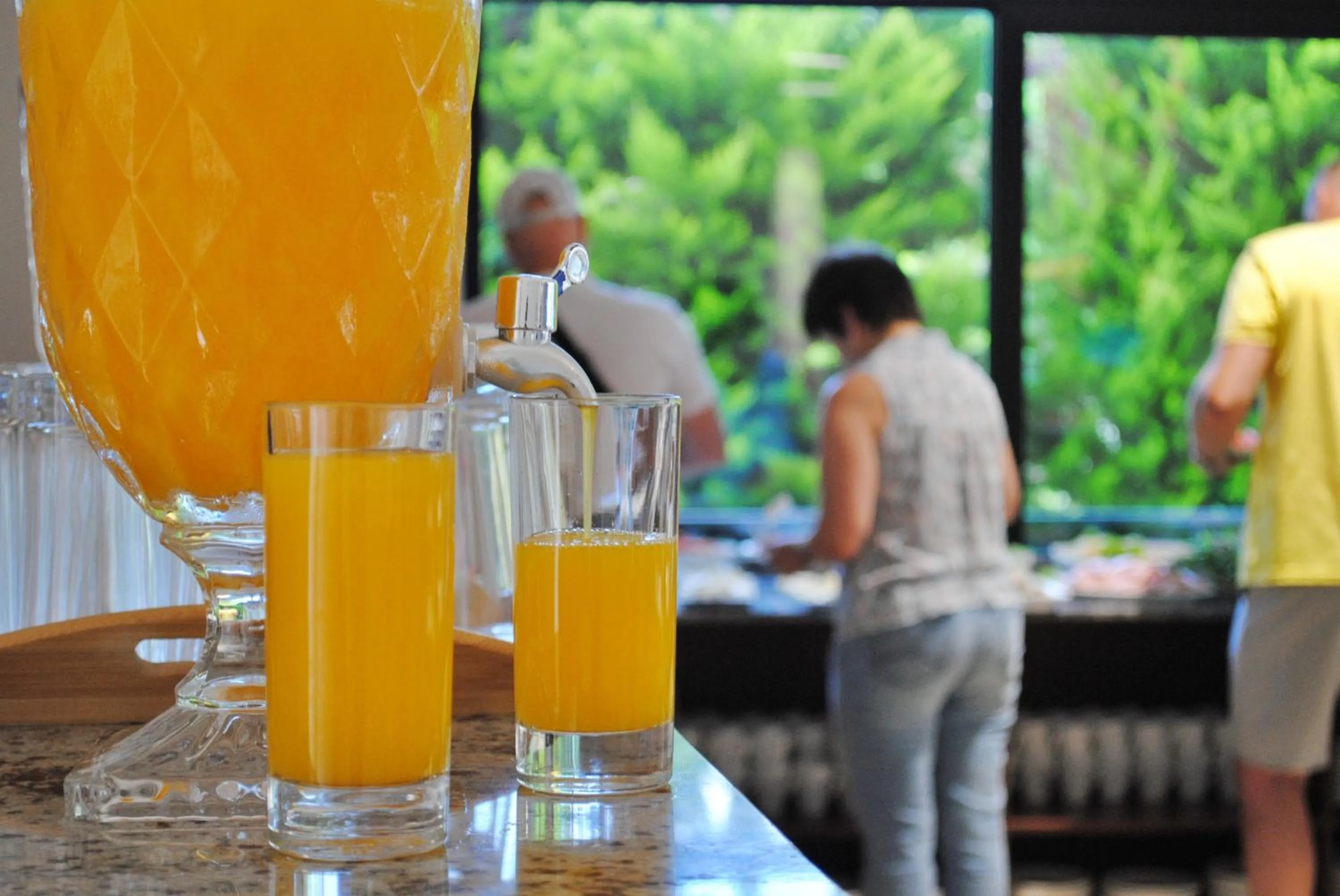 Breakfast in Hotel Chveni Ezo