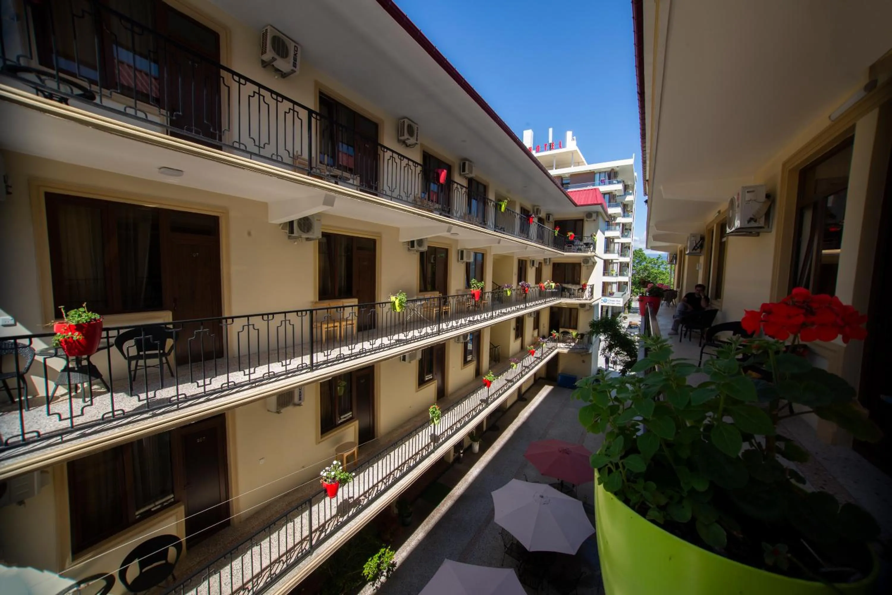 Balcony/Terrace in Hotel Chveni Ezo