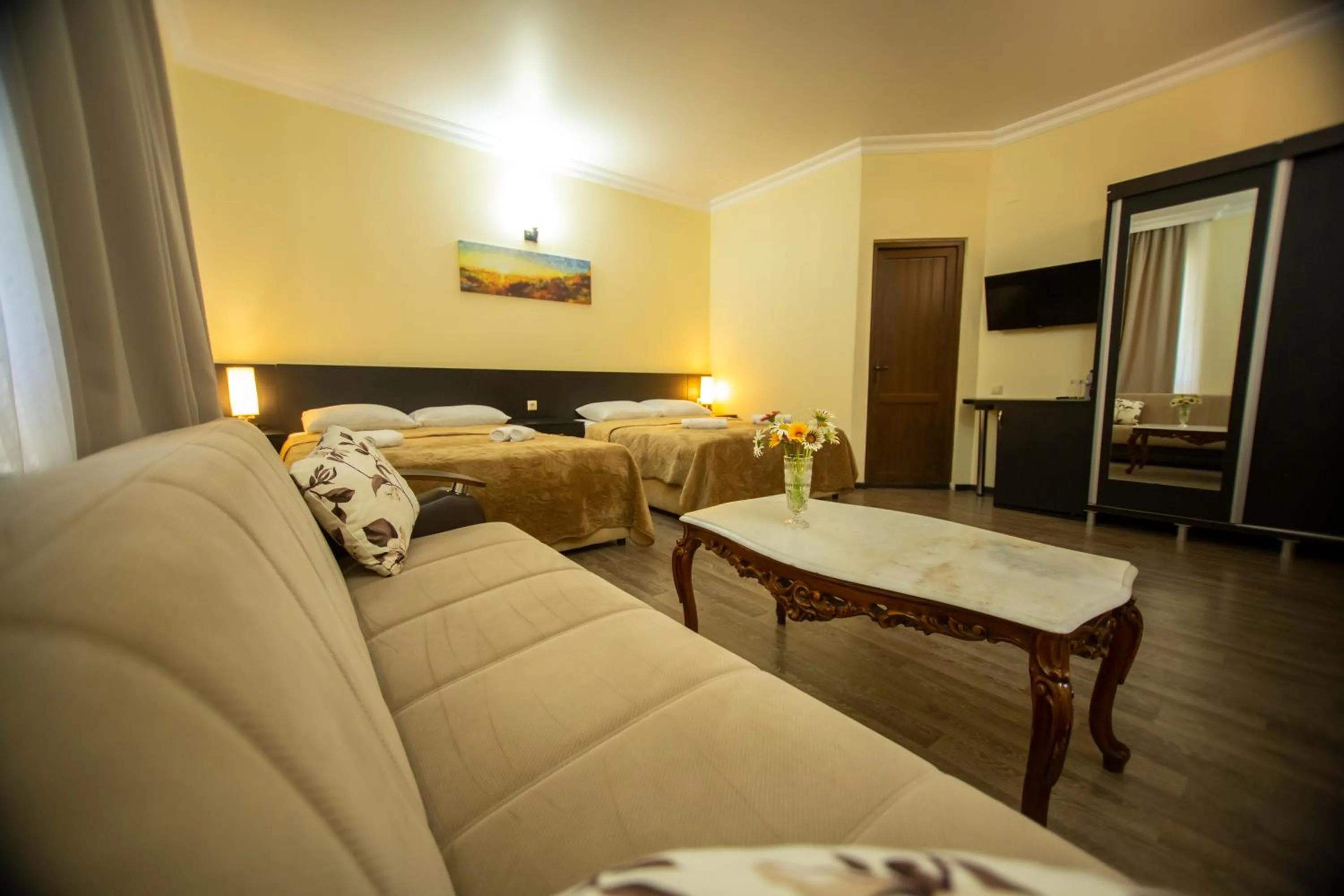 Photo of the whole room, Bed in Hotel Chveni Ezo