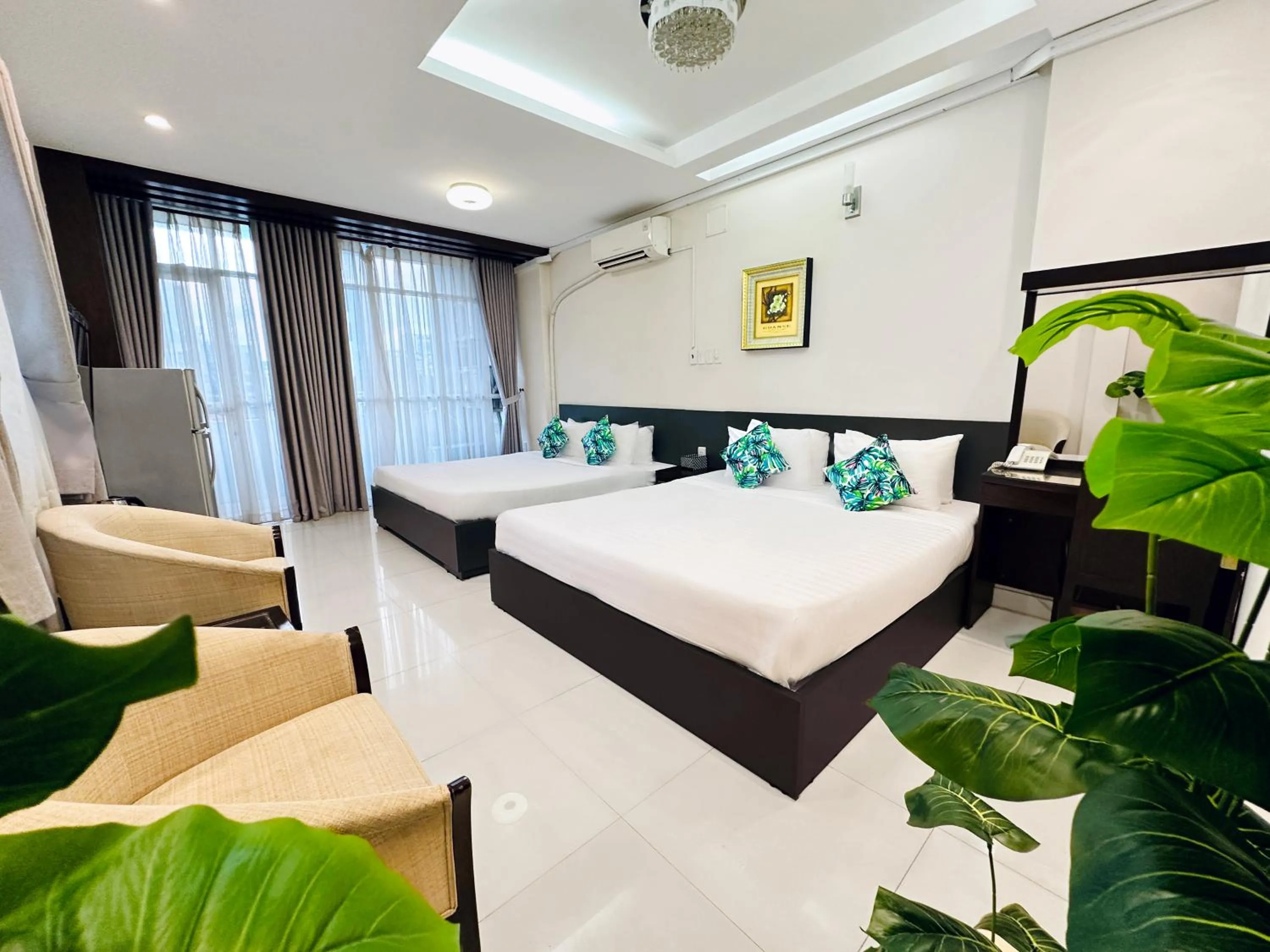 Bed in Calmette Hotel 151 - Ben Thanh