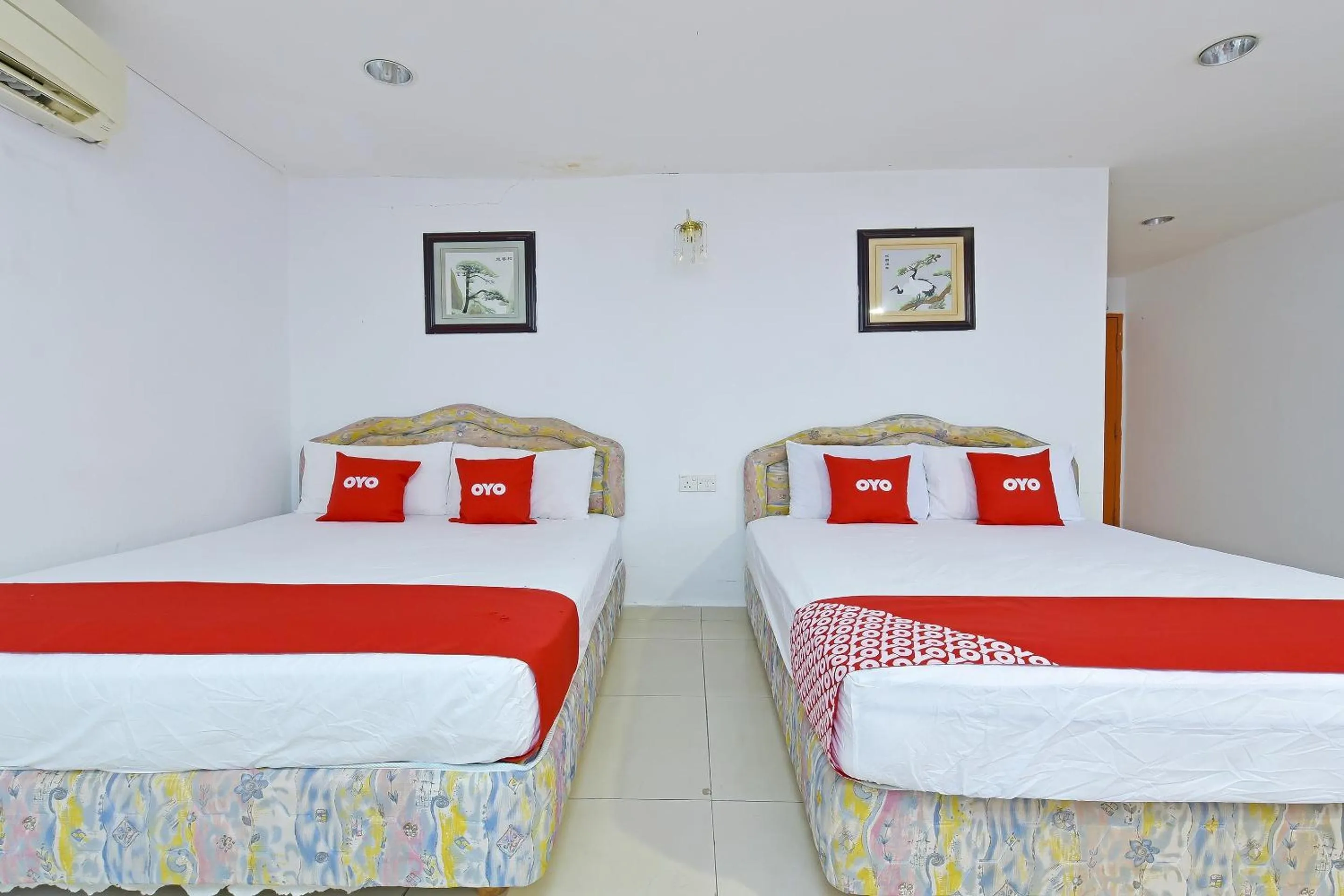 Bedroom, Bed in Hotel O Sam Huat Hotel