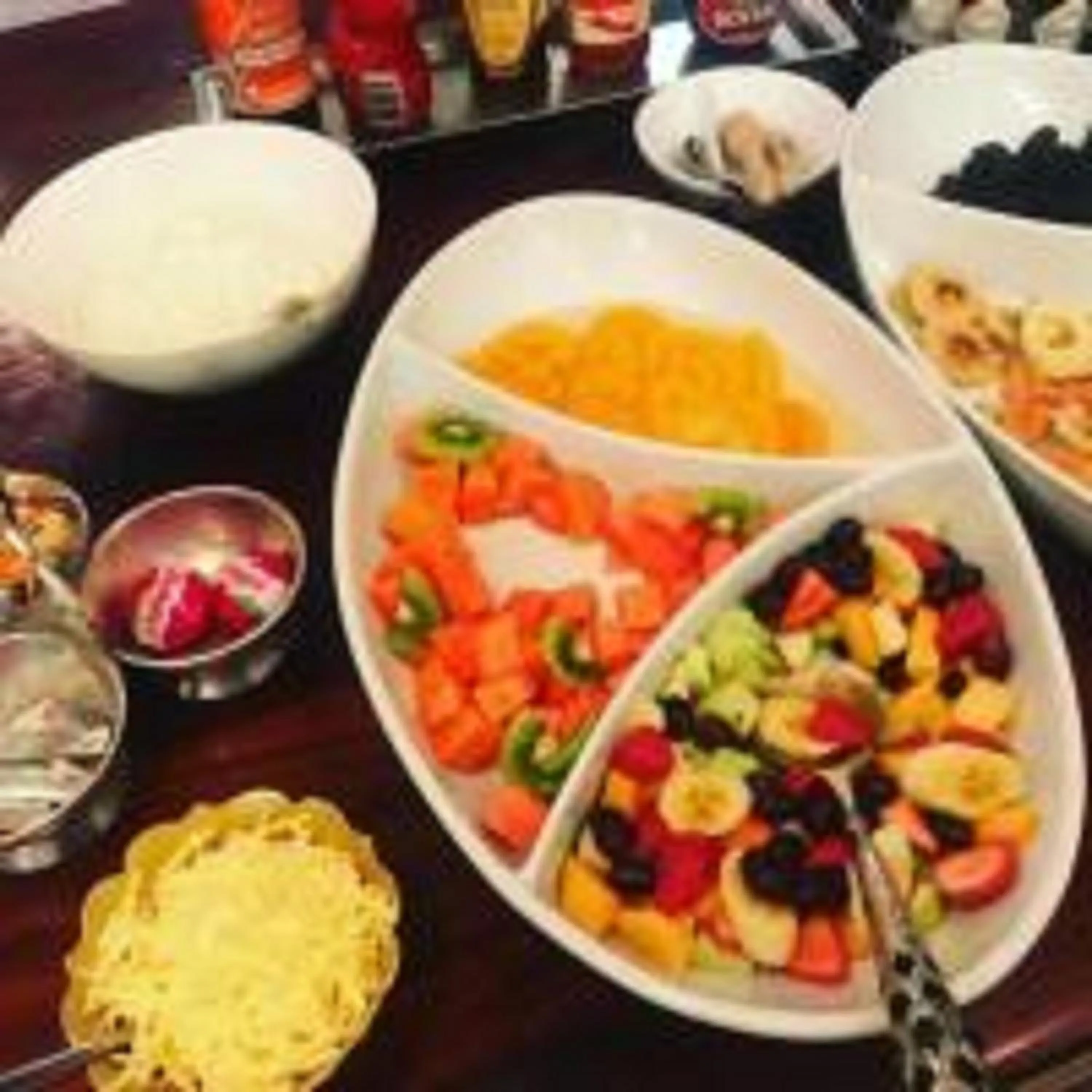 Buffet breakfast in Belvedere Boutiqe Hotel