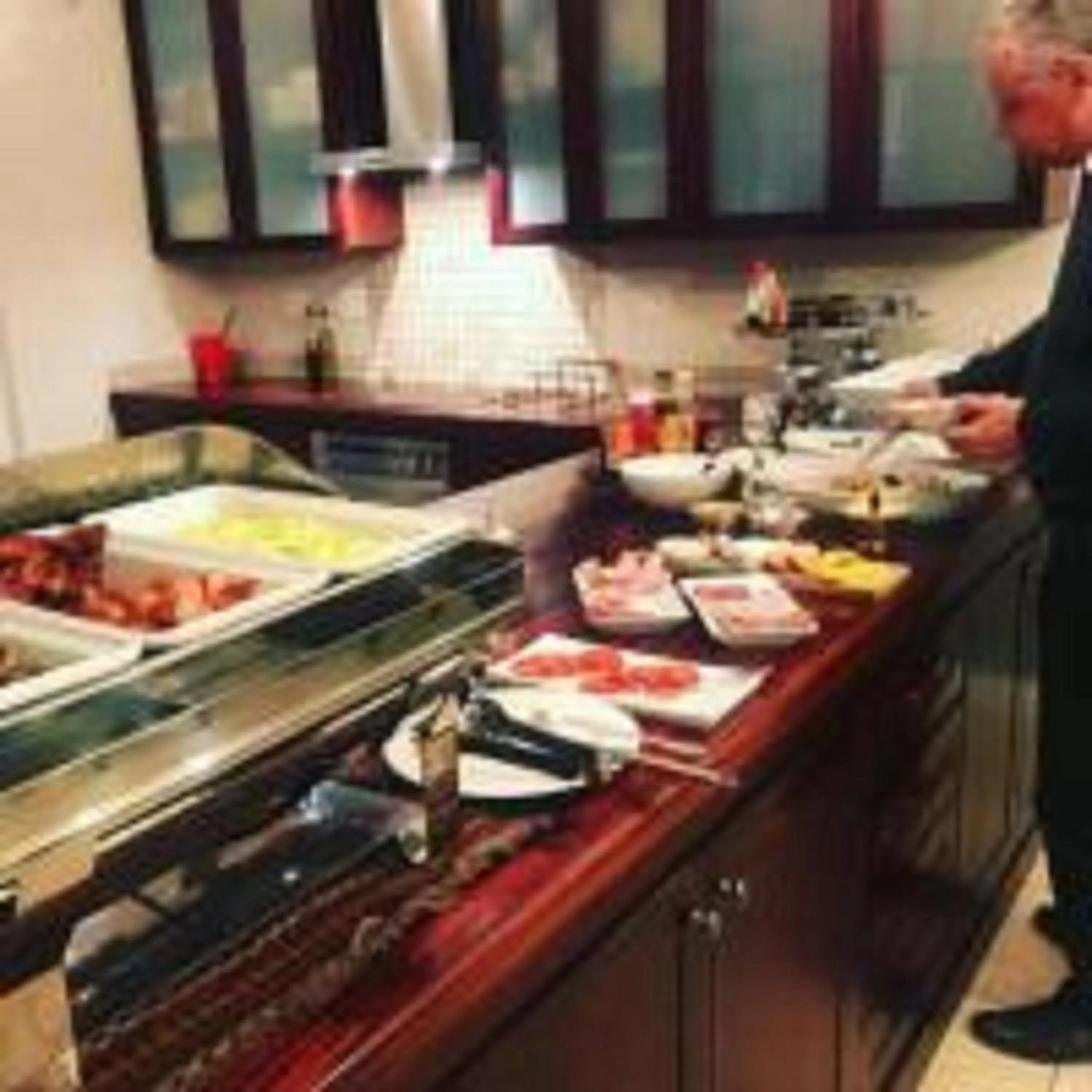 Buffet breakfast in Belvedere Boutiqe Hotel