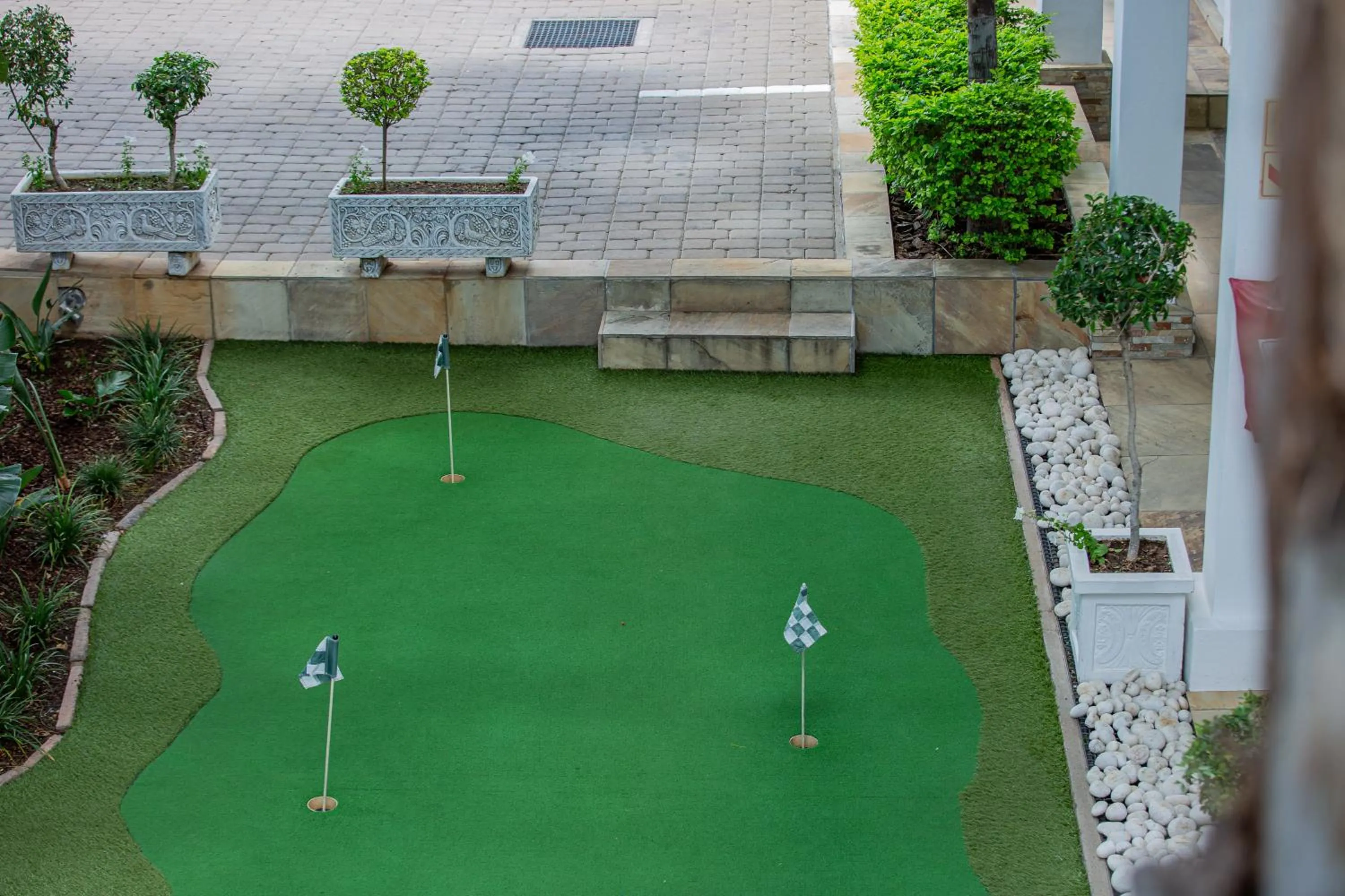 Minigolf in Belvedere Boutiqe Hotel