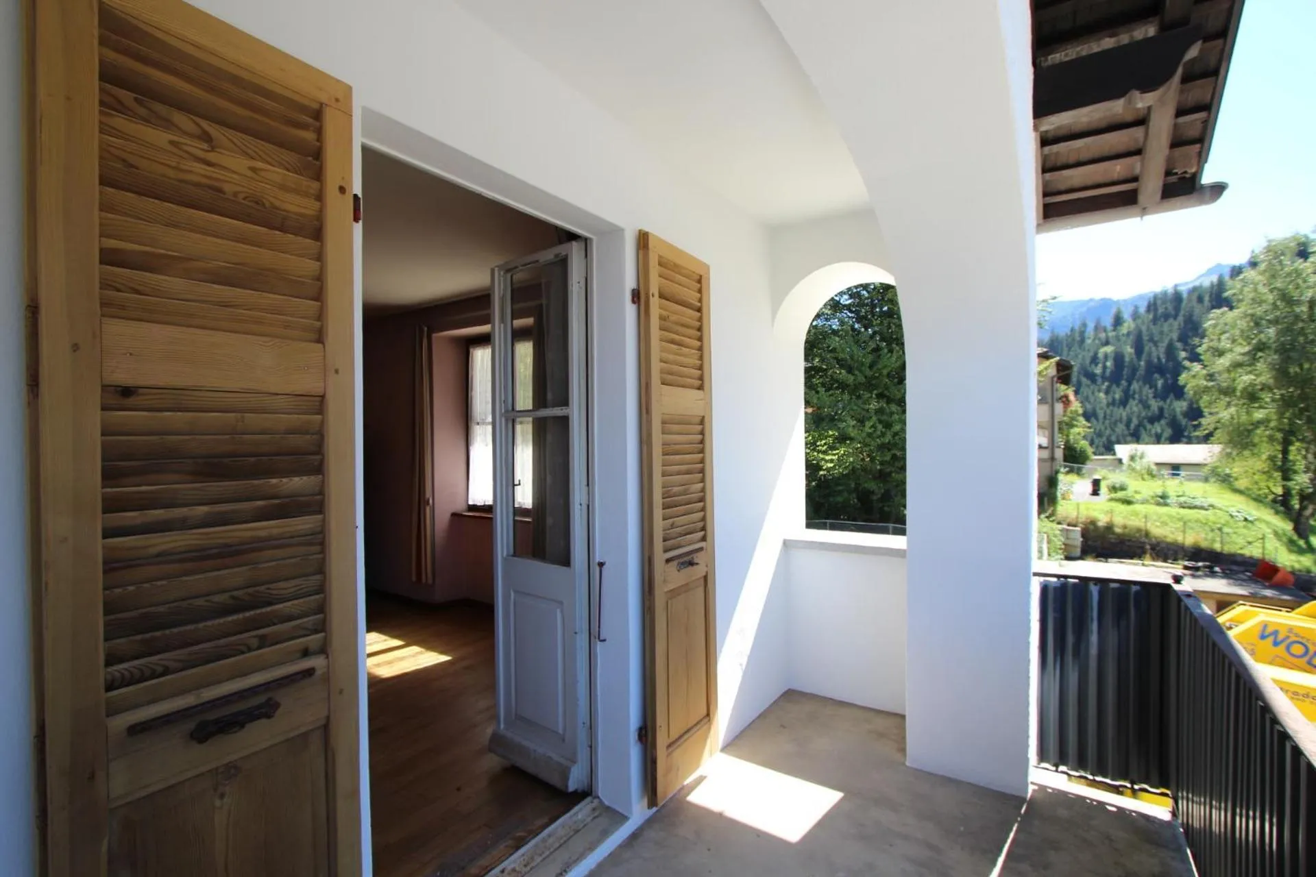 Balcony/Terrace in Chalet Cuore delle Alpi