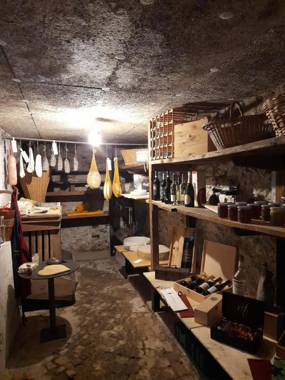 Food and drinks in Chalet Cuore delle Alpi
