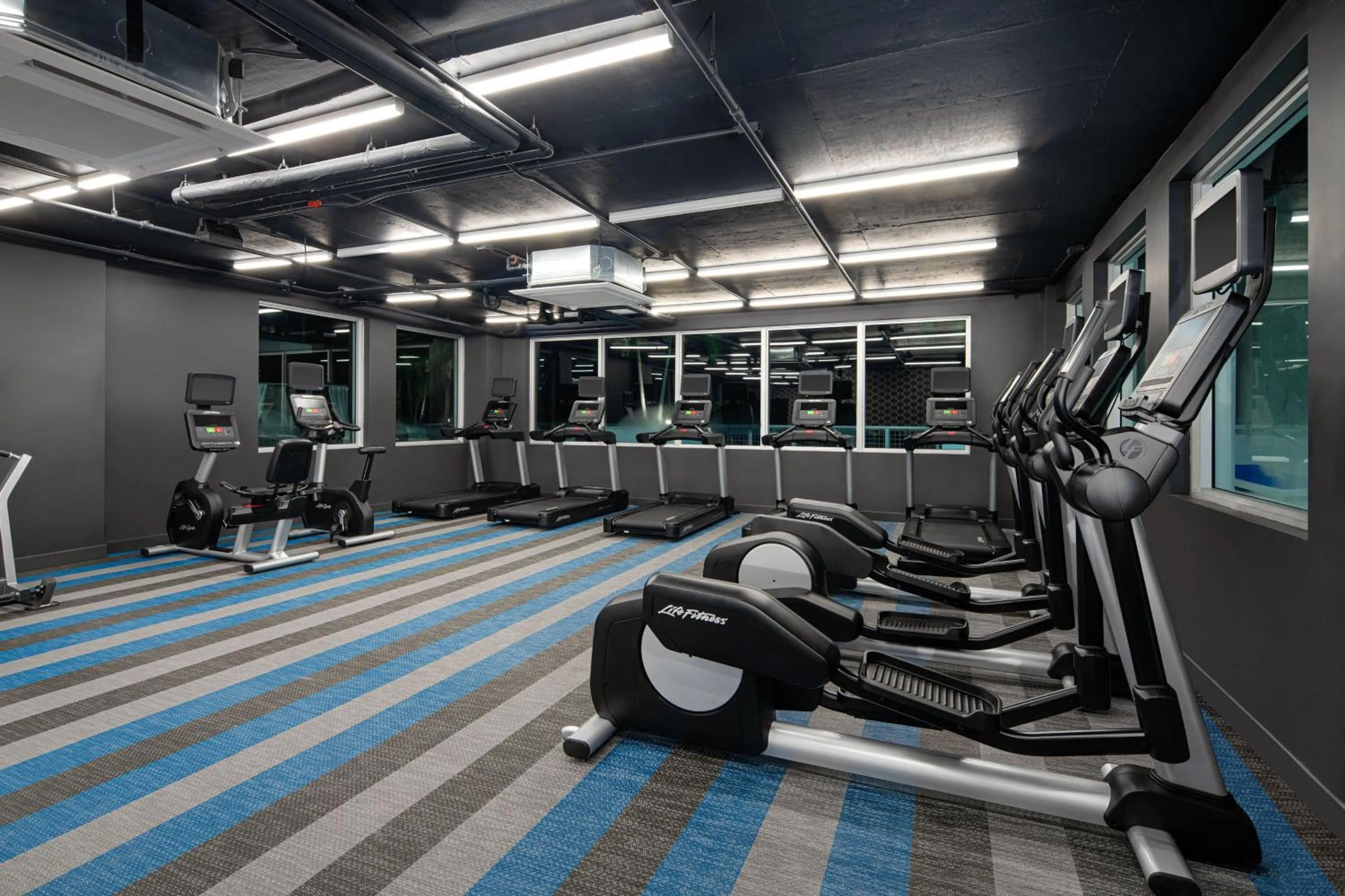 Fitness centre/facilities in Aloft Delray Beach