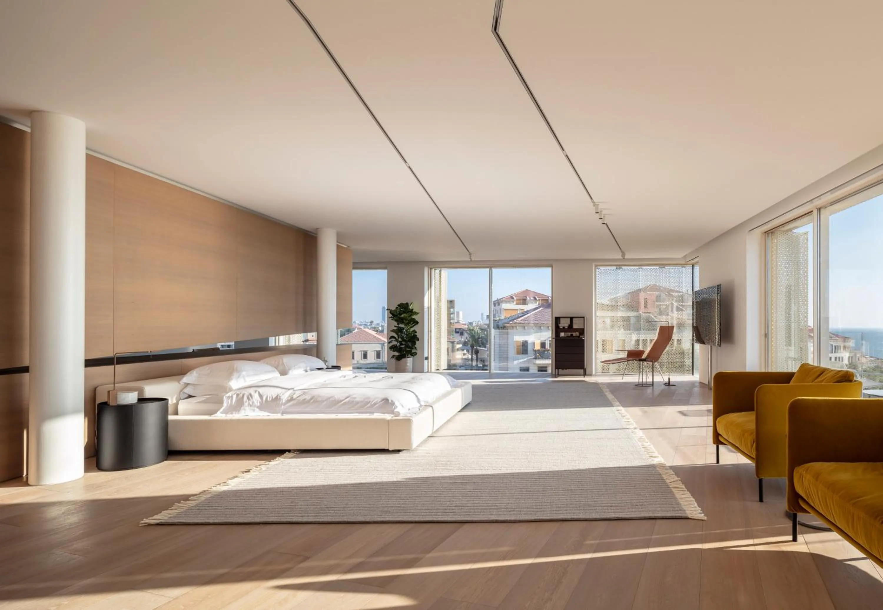 Bedroom, Bed in The Jaffa - Fattal Limited Edition