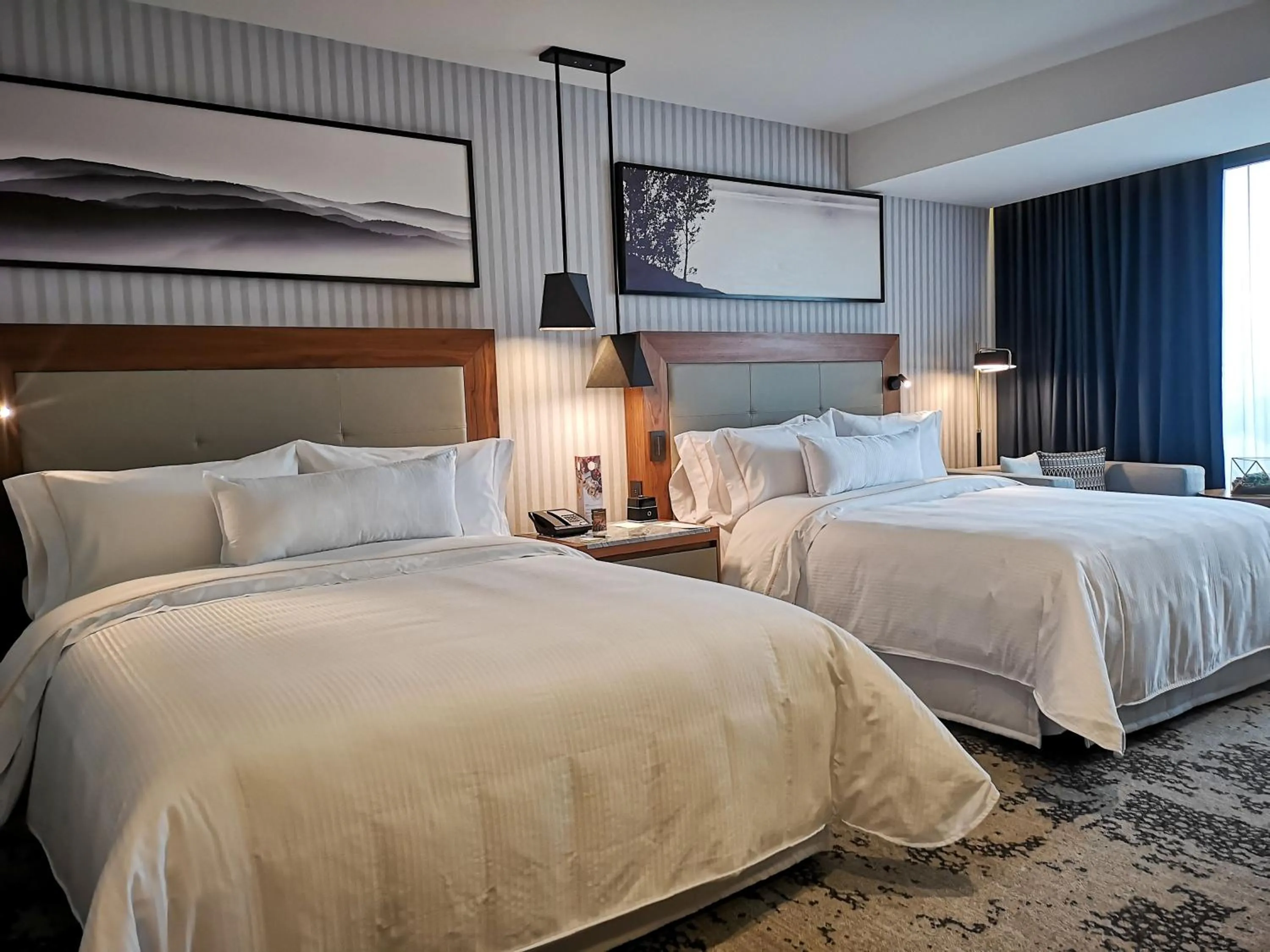 Bed in The Westin Monterrey Valle