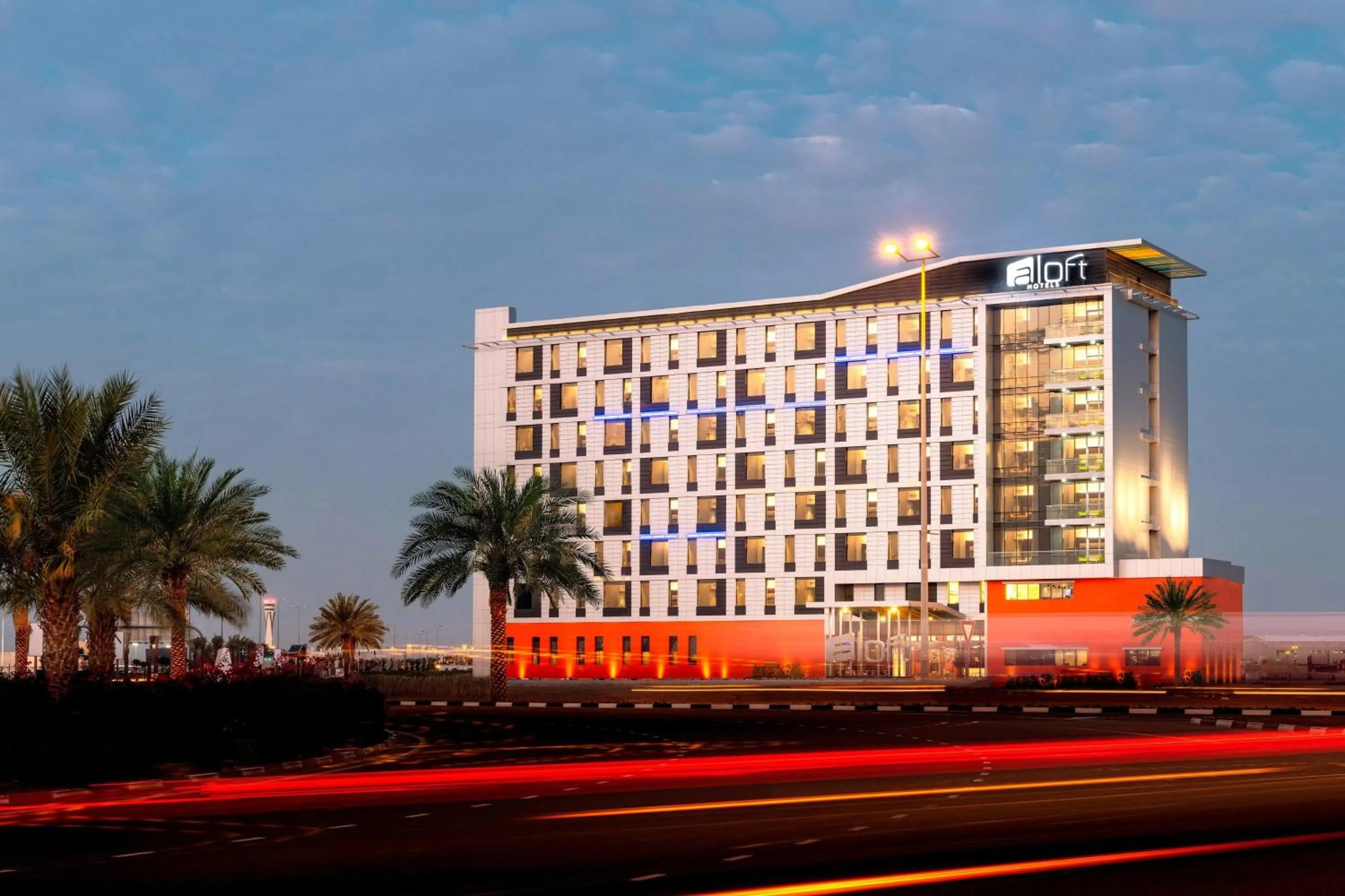 Property building in Aloft Dubai South