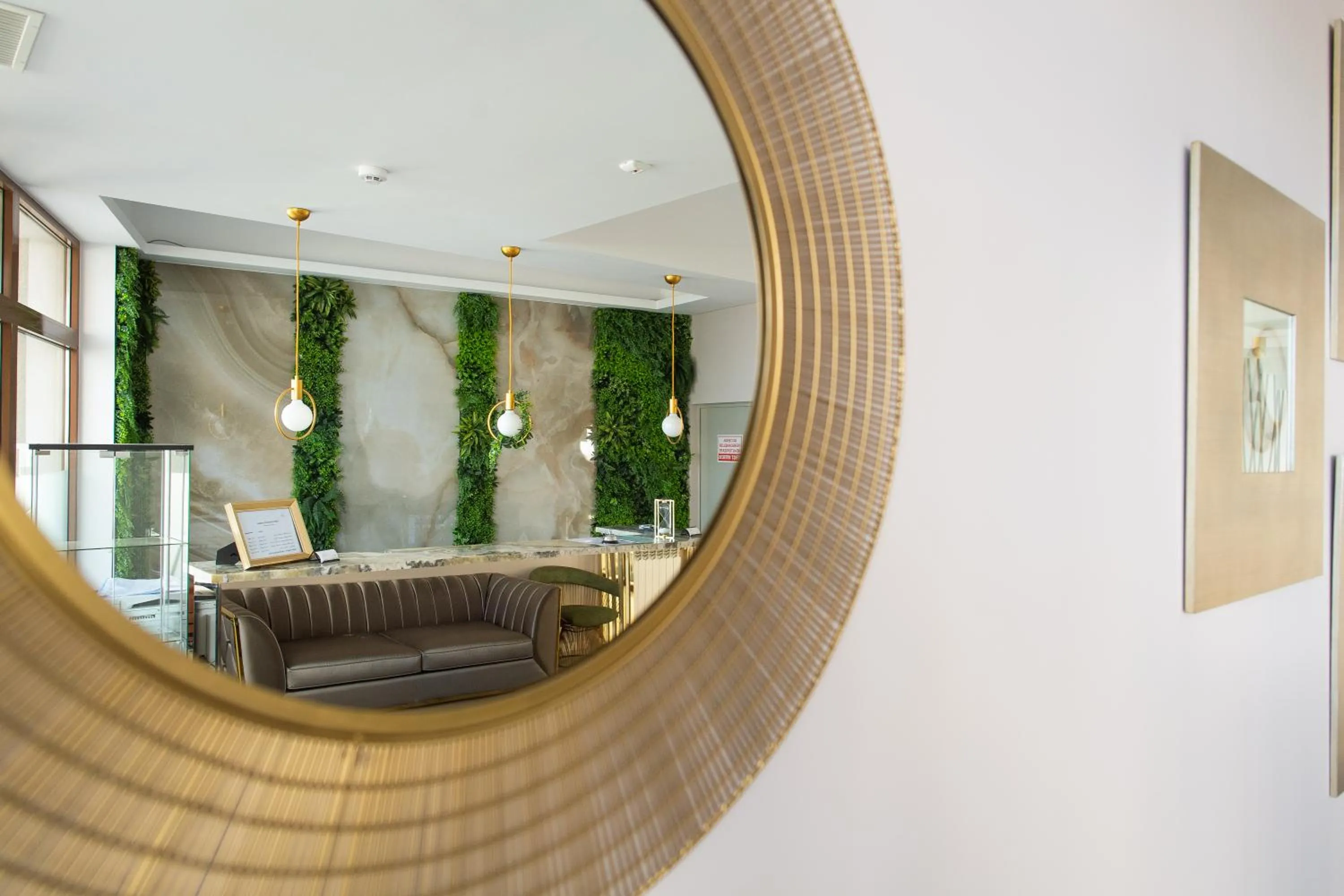 Lobby or reception in Hotel Manor