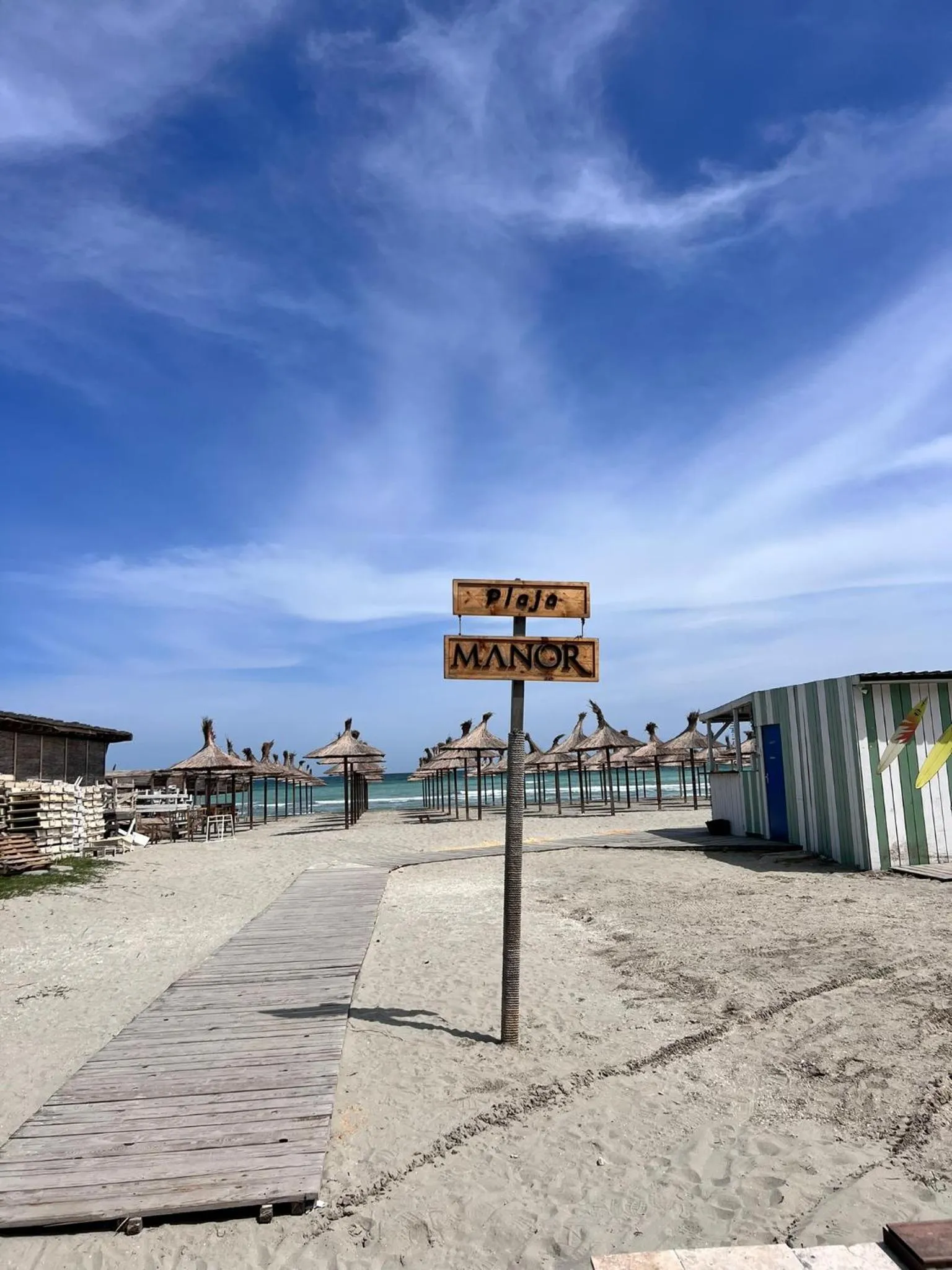 Beach in Hotel Manor