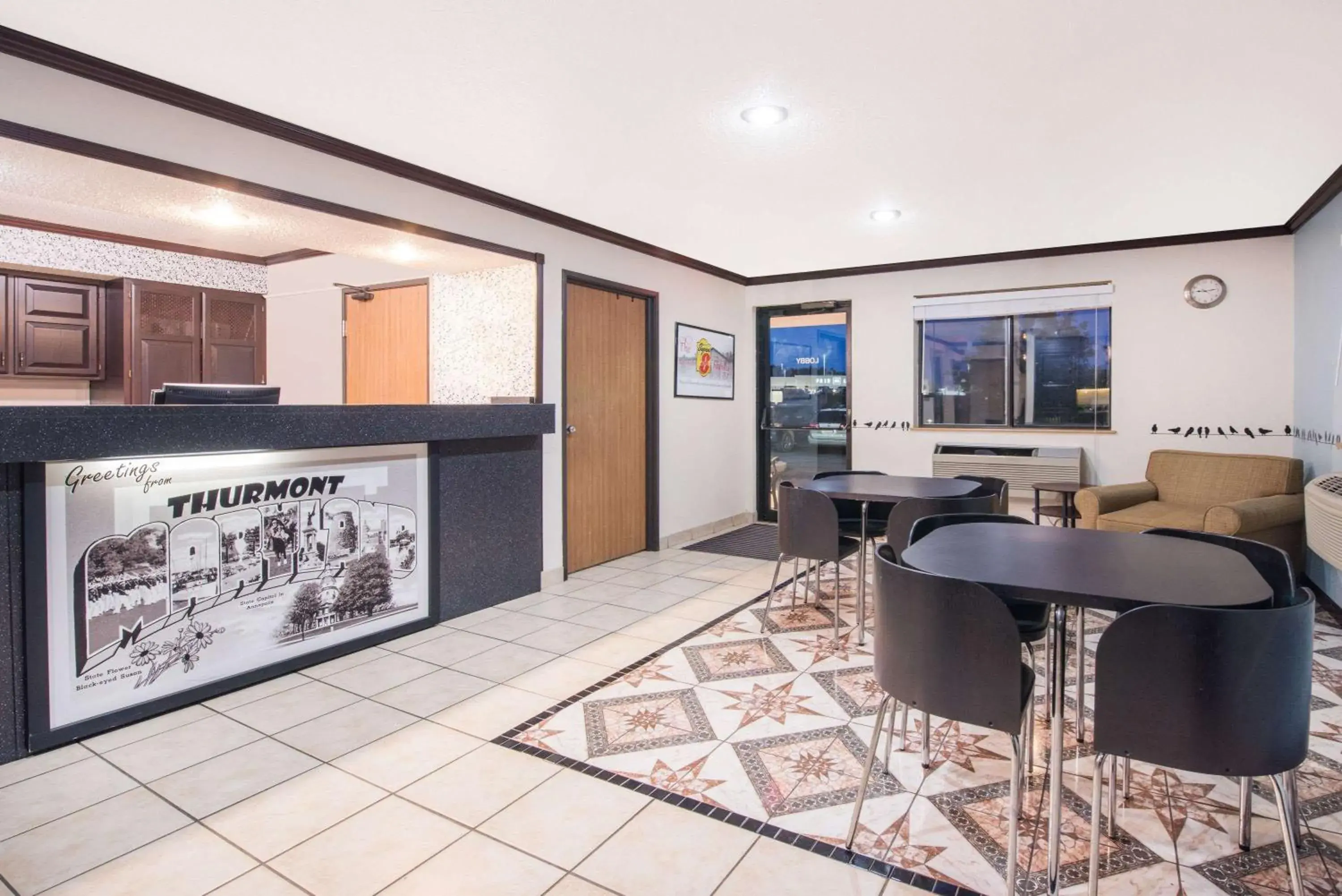 Lobby or reception in Super 8 by Wyndham Thurmont Lobby or reception in Super 8 by Wyndham Thurmont