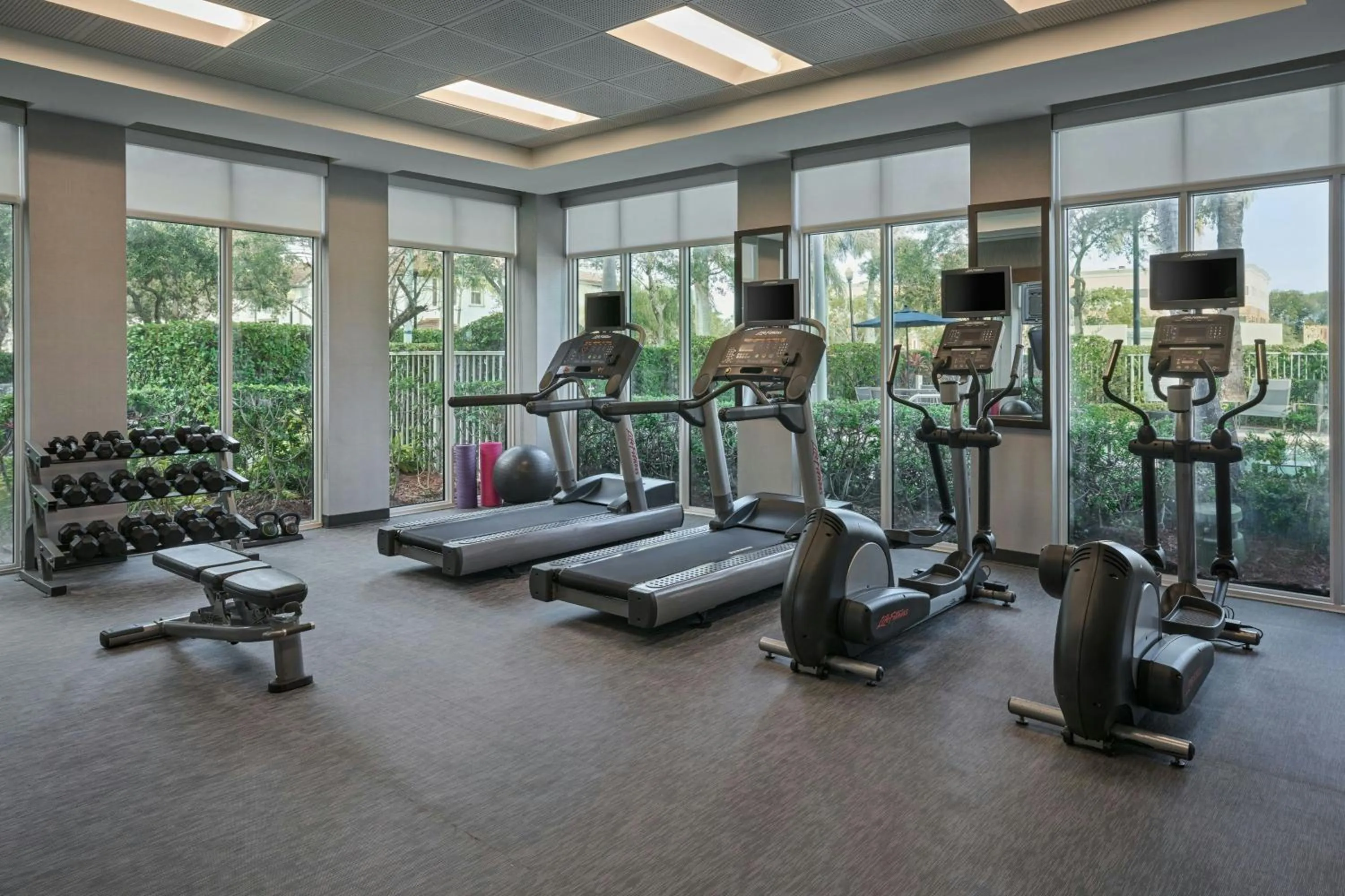 Fitness centre/facilities in Courtyard by Marriott Miami Homestead