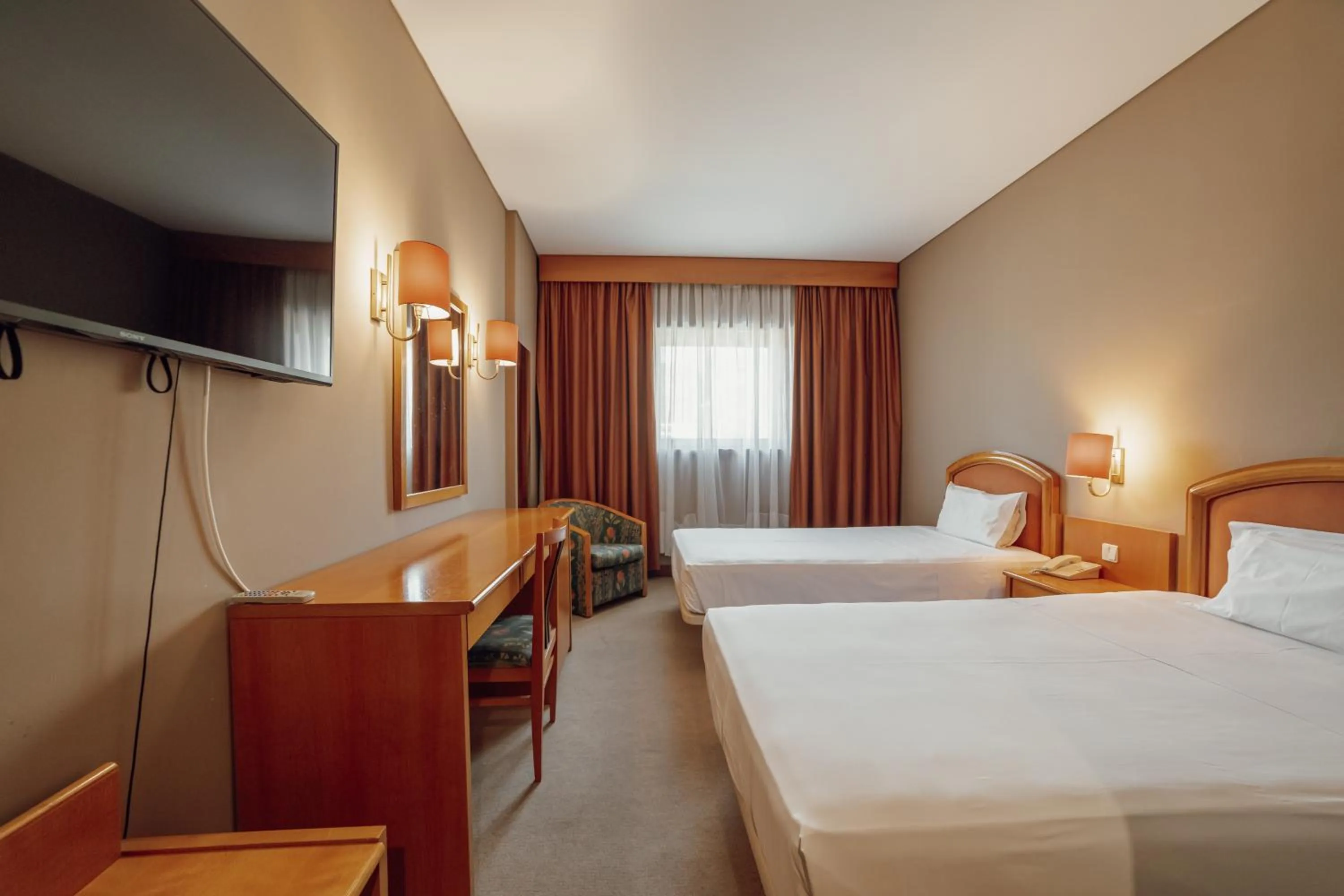 Bed in Hotel Vianorte