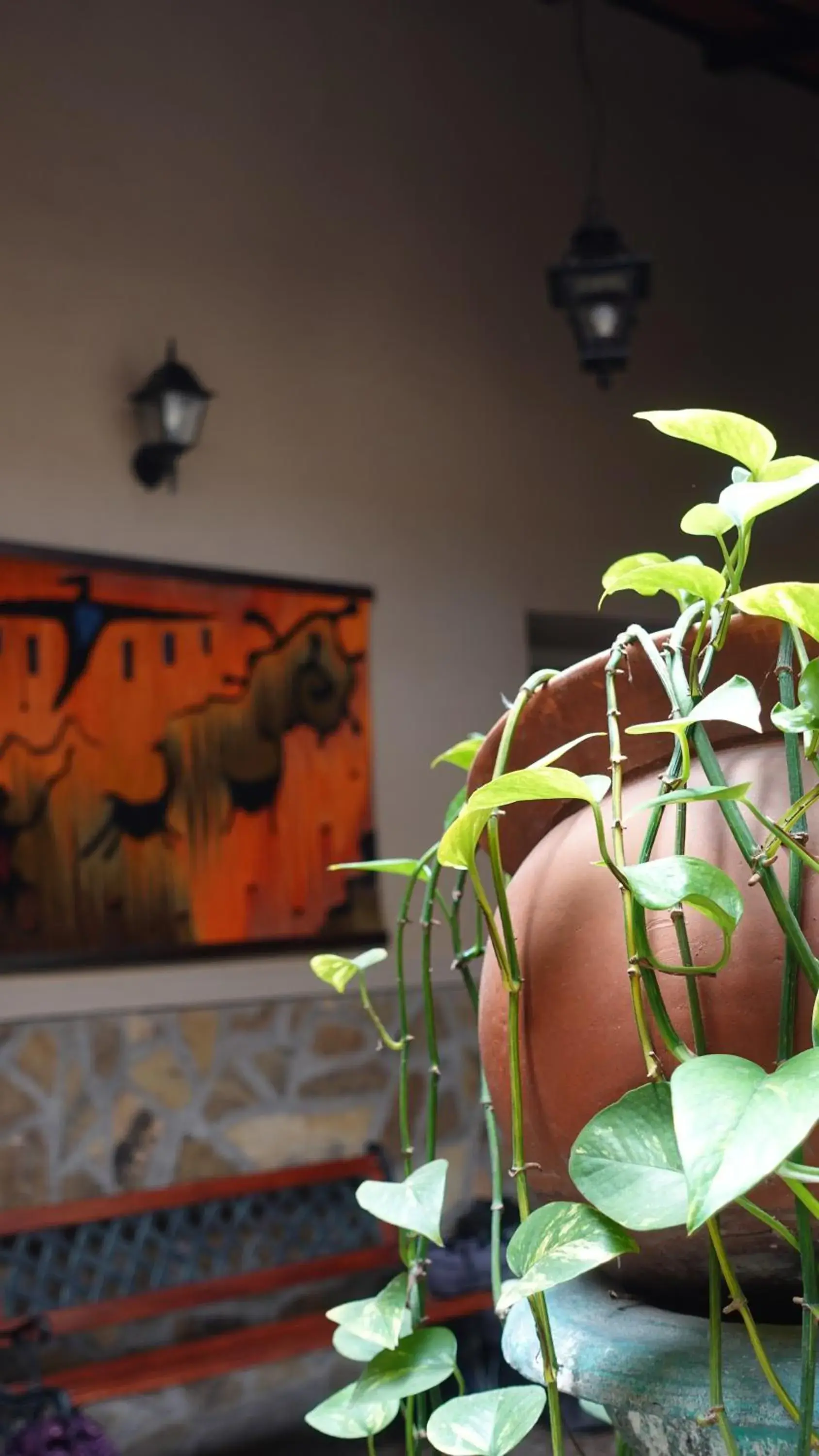 Property building in Hotel de la Linda Property building in Hotel de la Linda