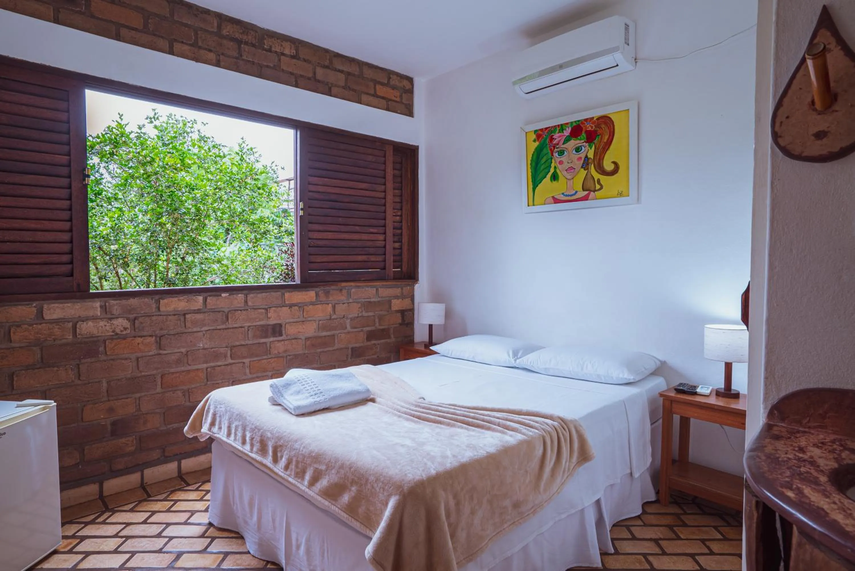 Bedroom, Bed in Pousada Alto do Cajueiro