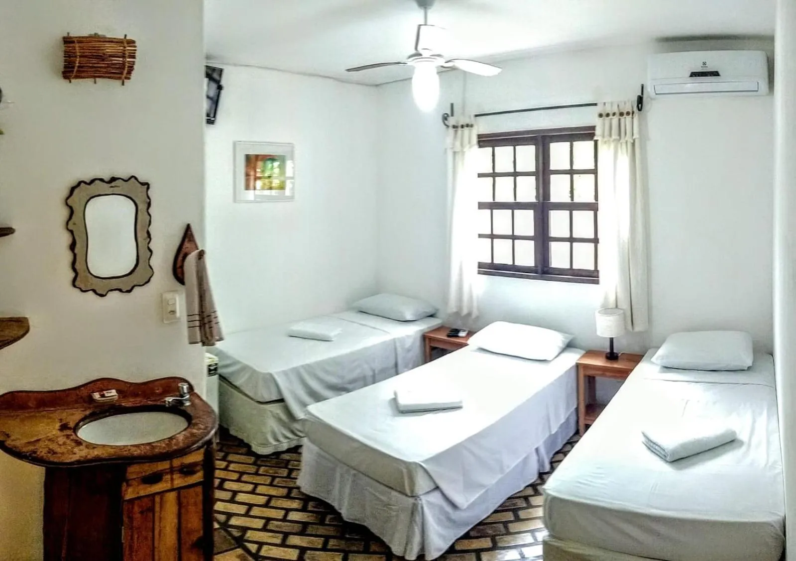 Bedroom, Bed in Pousada Alto do Cajueiro