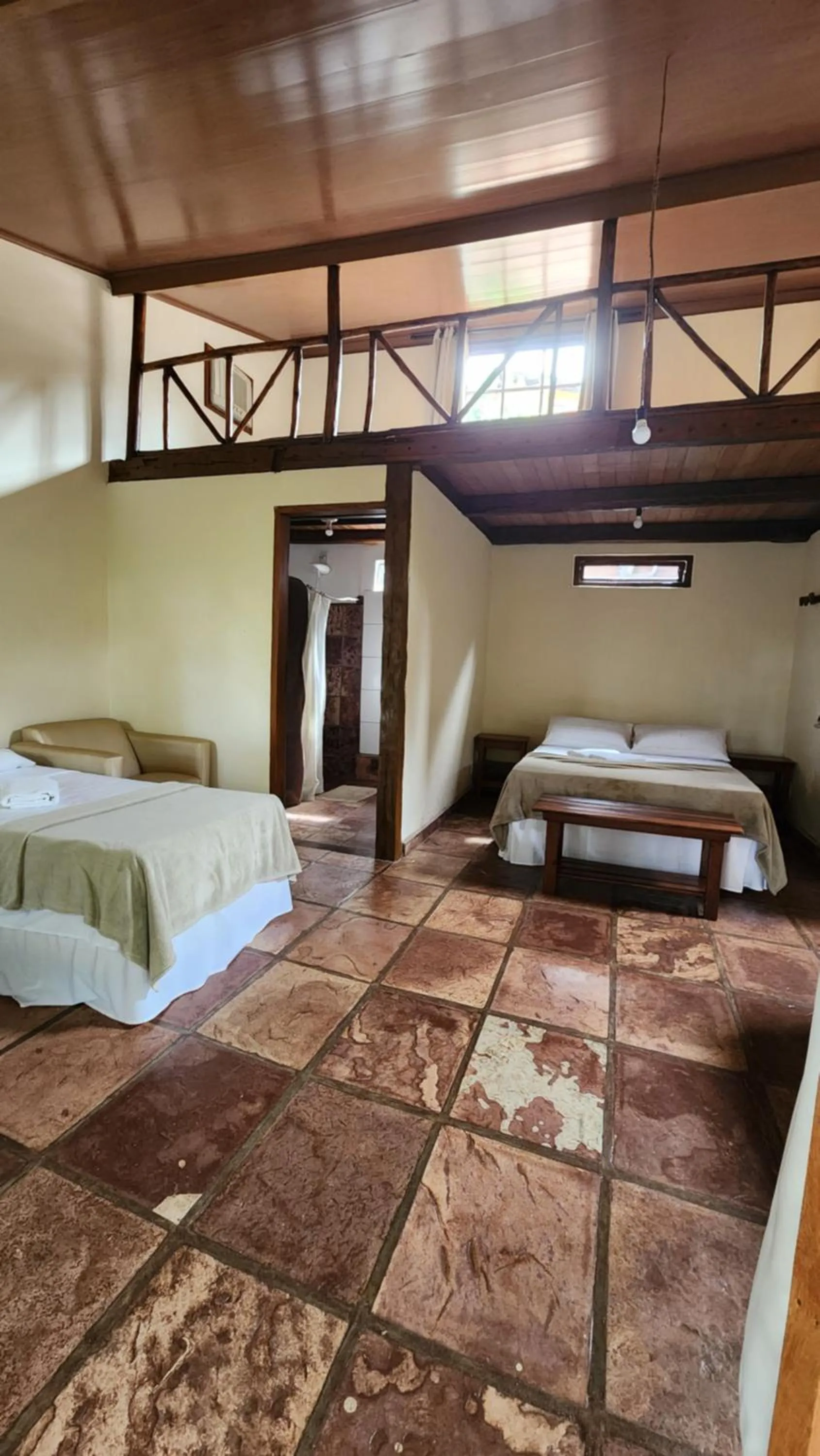 Photo of the whole room, Bed in Pousada Alto do Cajueiro