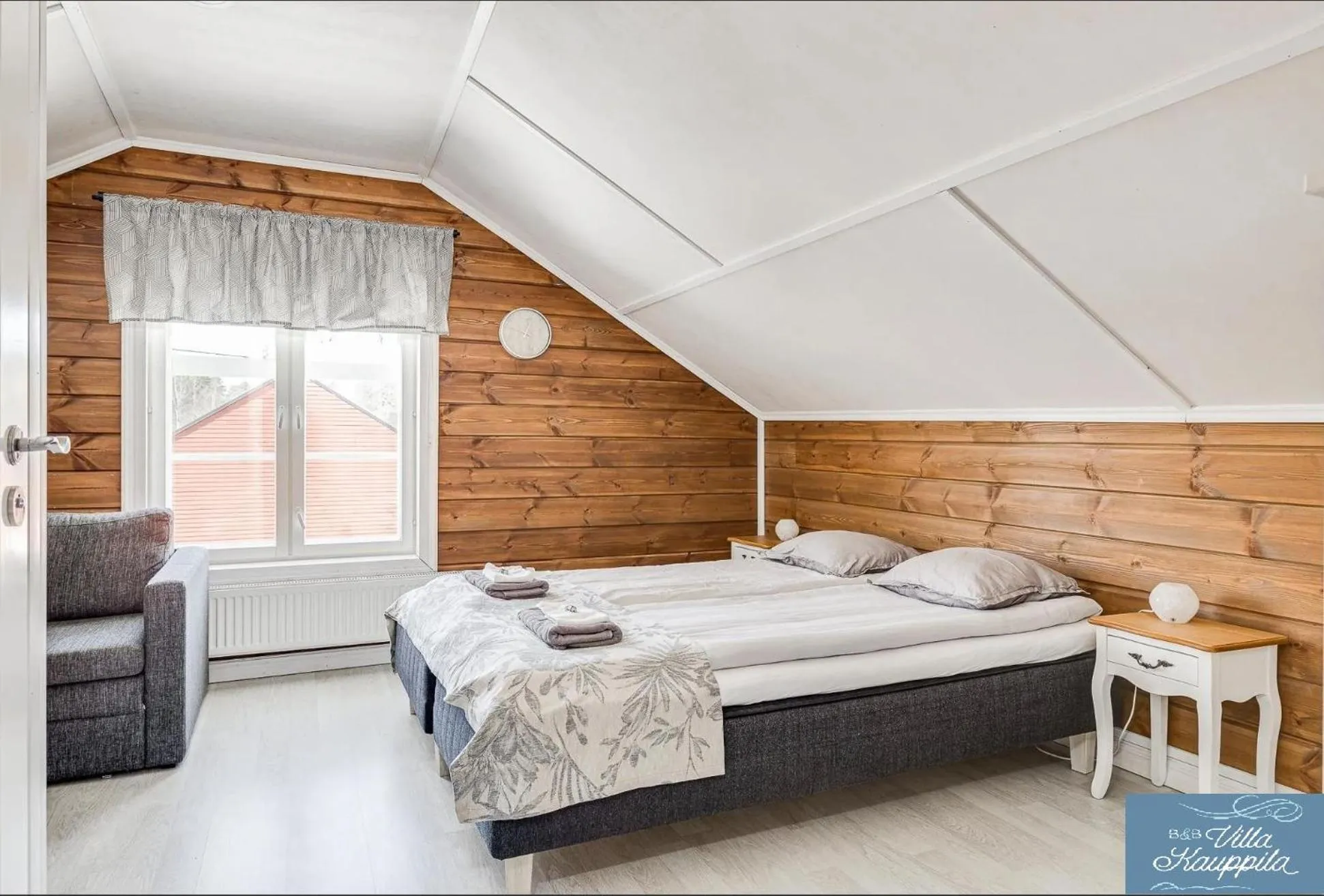 Bed in B&B Villa Kauppila