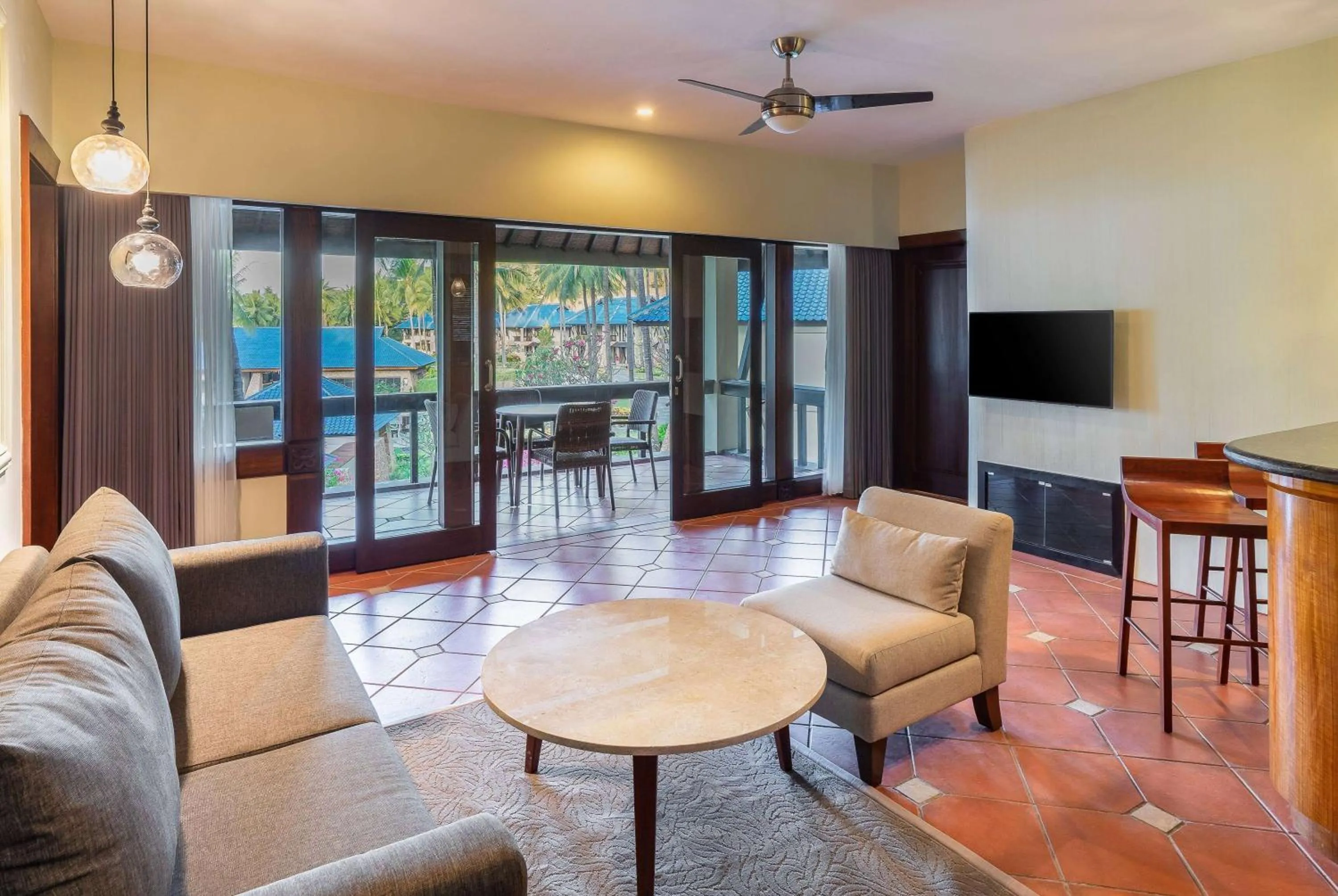 Bed in Sundancer Residences and Villas Lombok