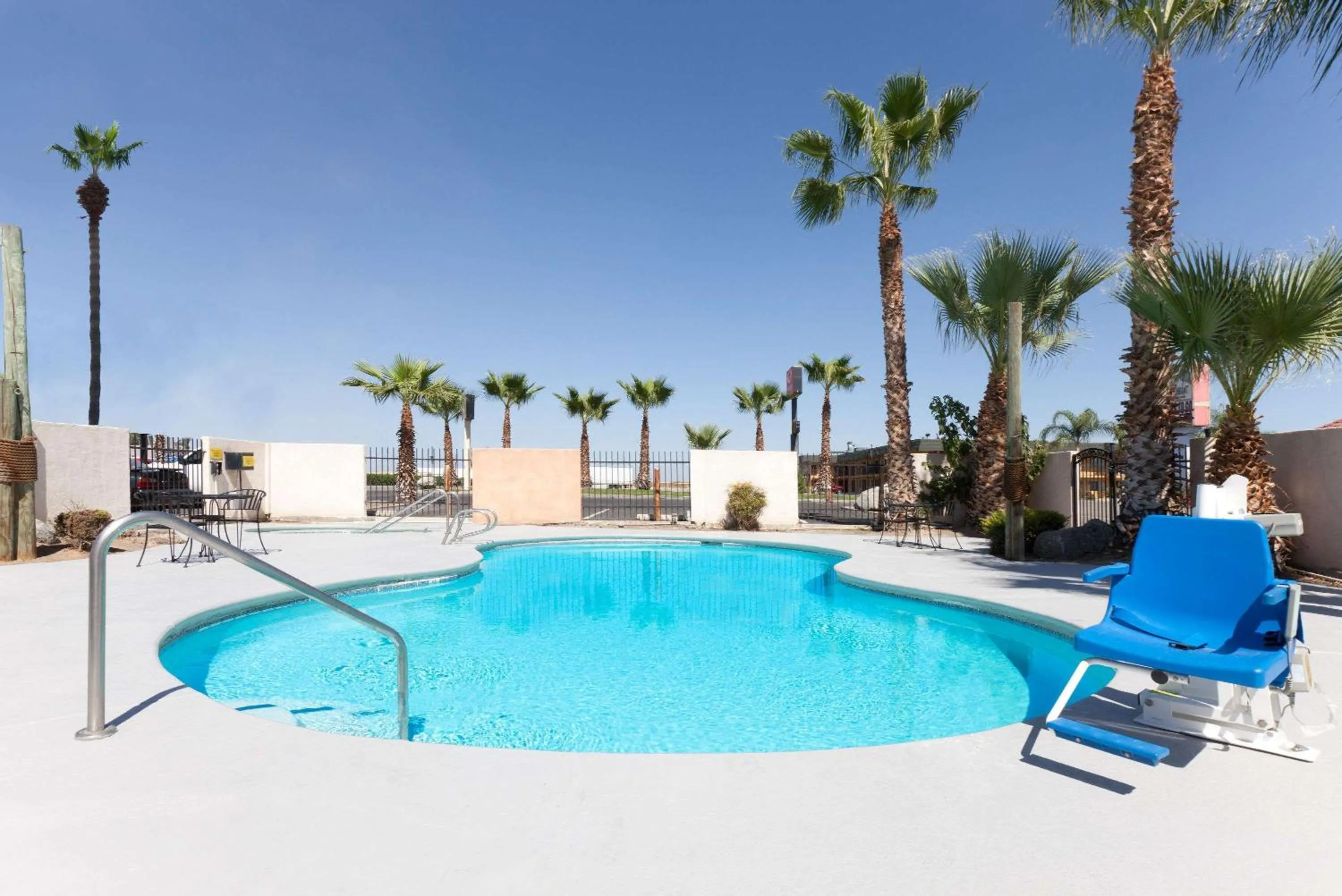 On site in National 9 Inn