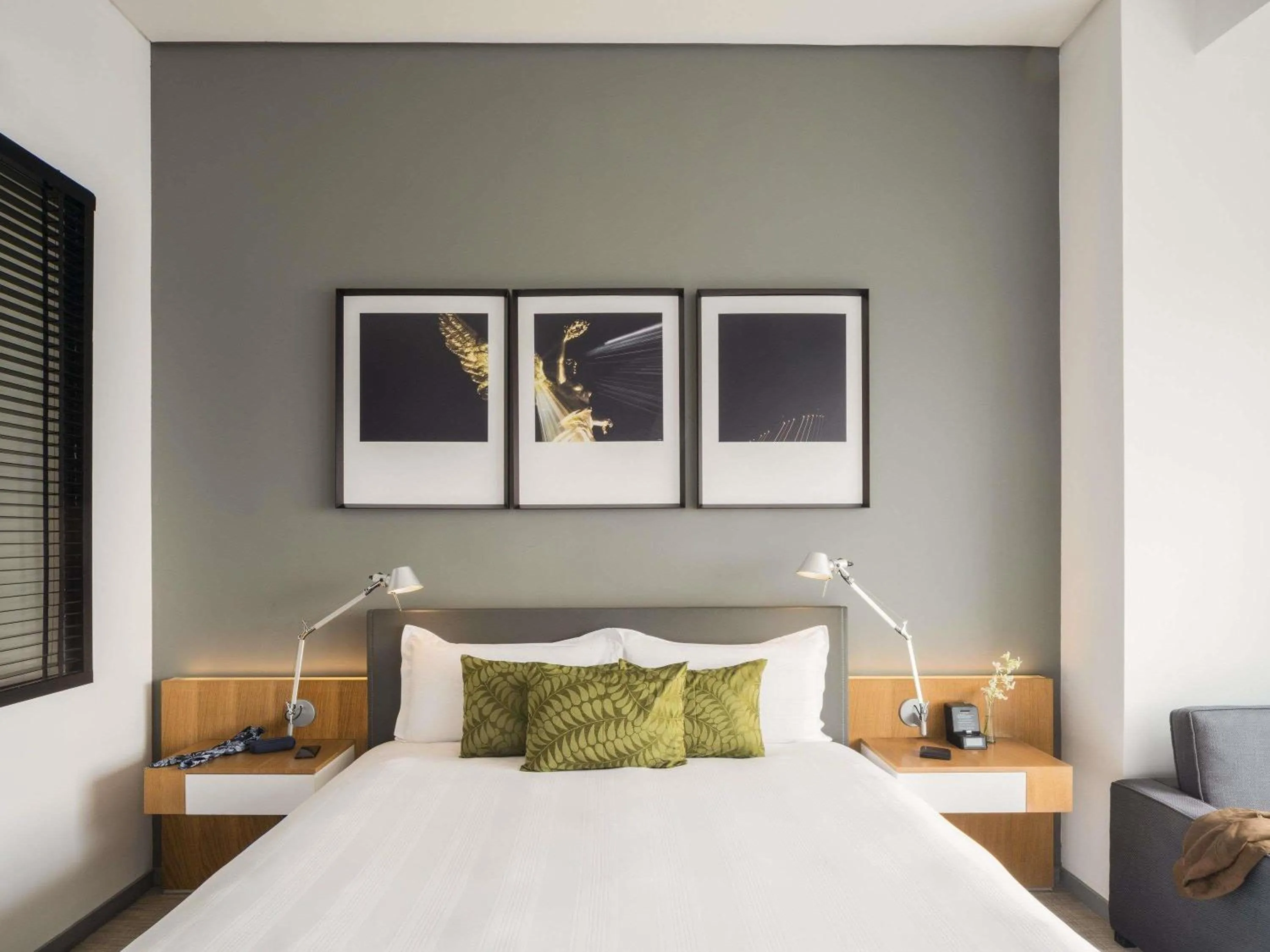 Bedroom, Bed in The Paragon Hotel Mexico Santa Fe By Accor